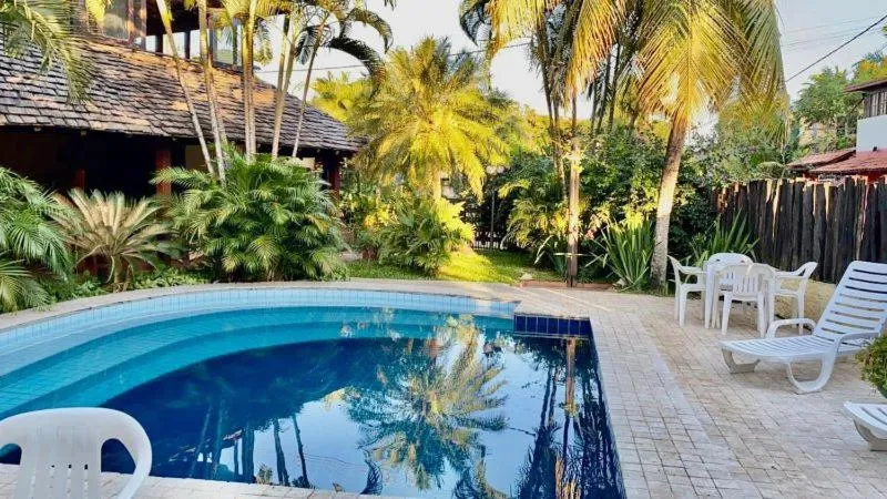 Pool view in Pousada Refugium