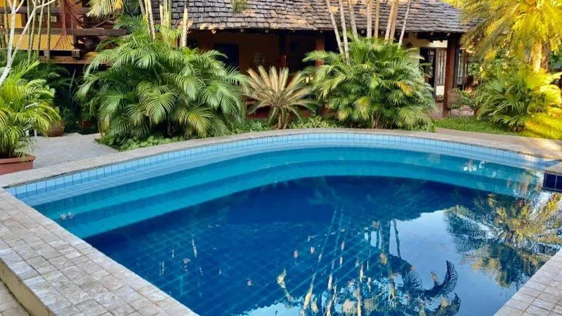 Pool view in Pousada Refugium