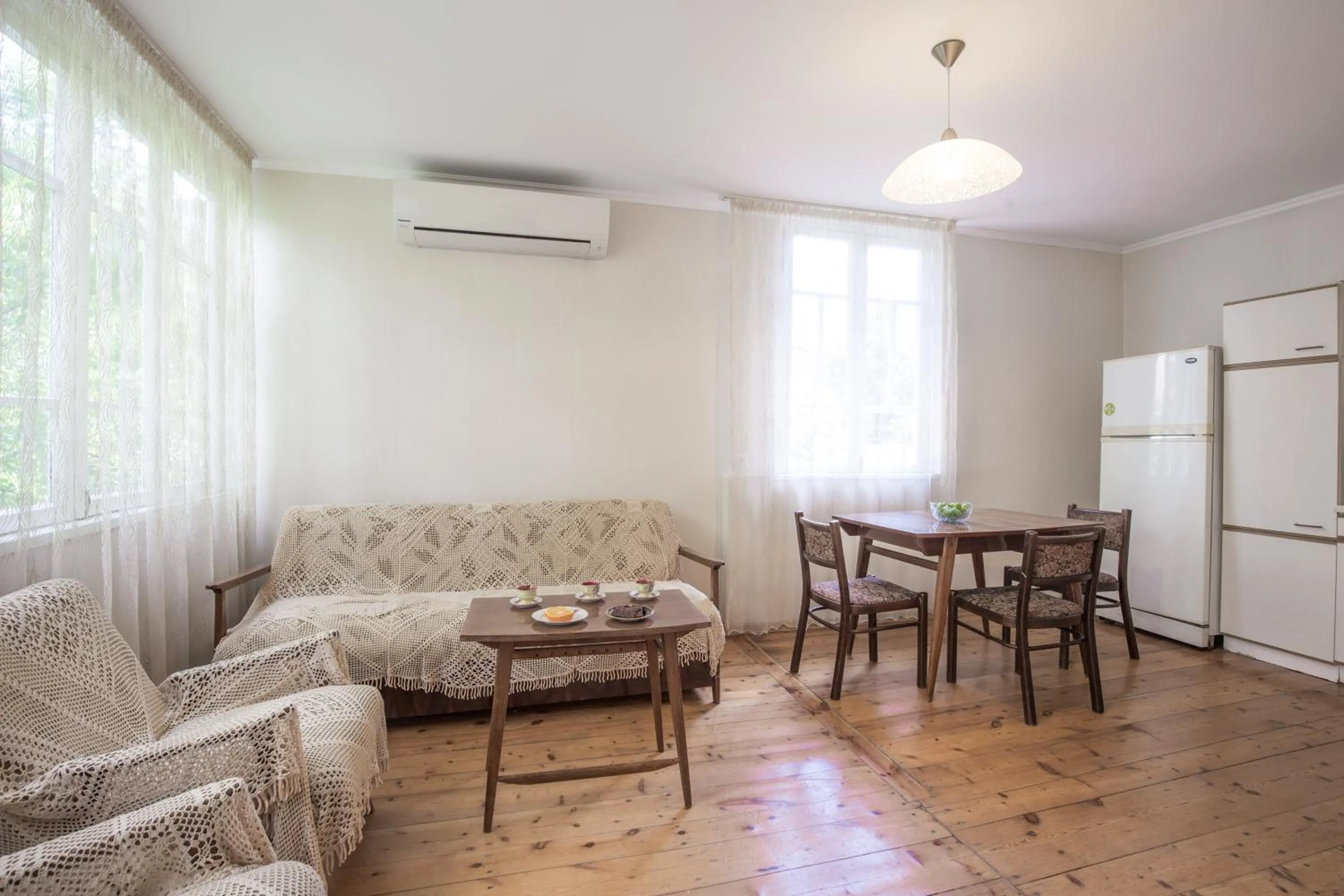 Dining area in Mary's Apartment