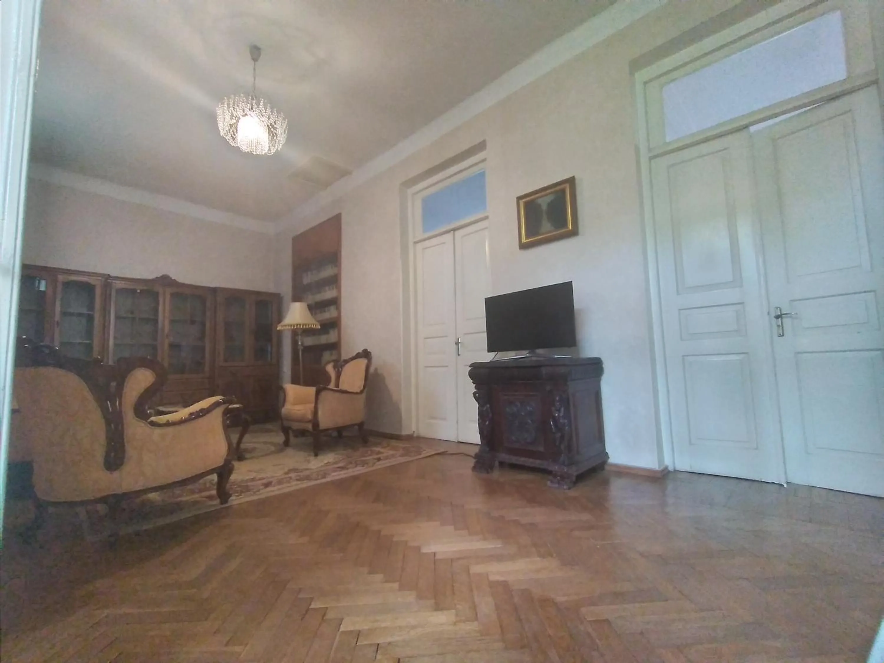 Living room in Mary's Apartment