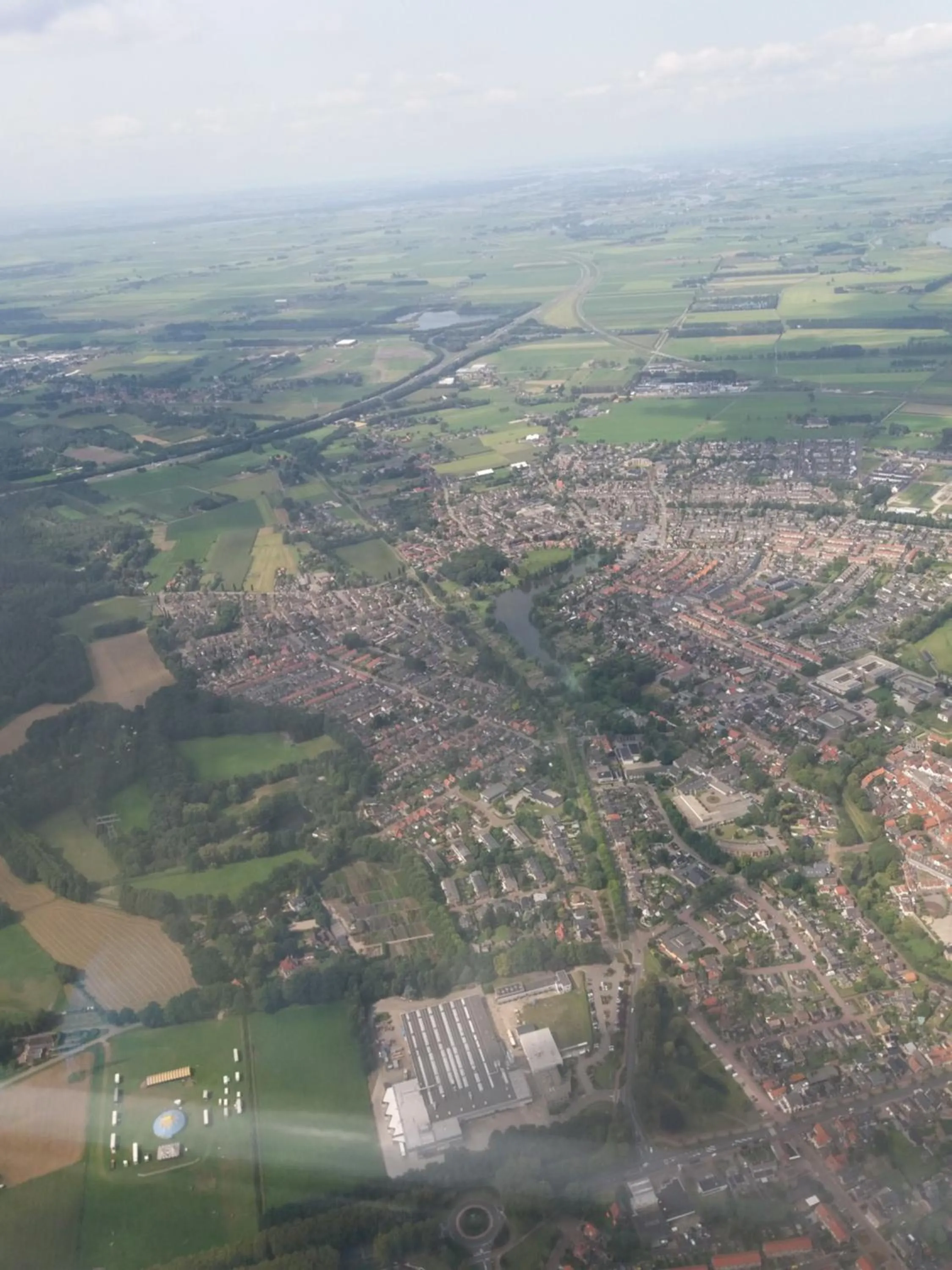 Bird's eye view in Bed and Breakfast Hattem