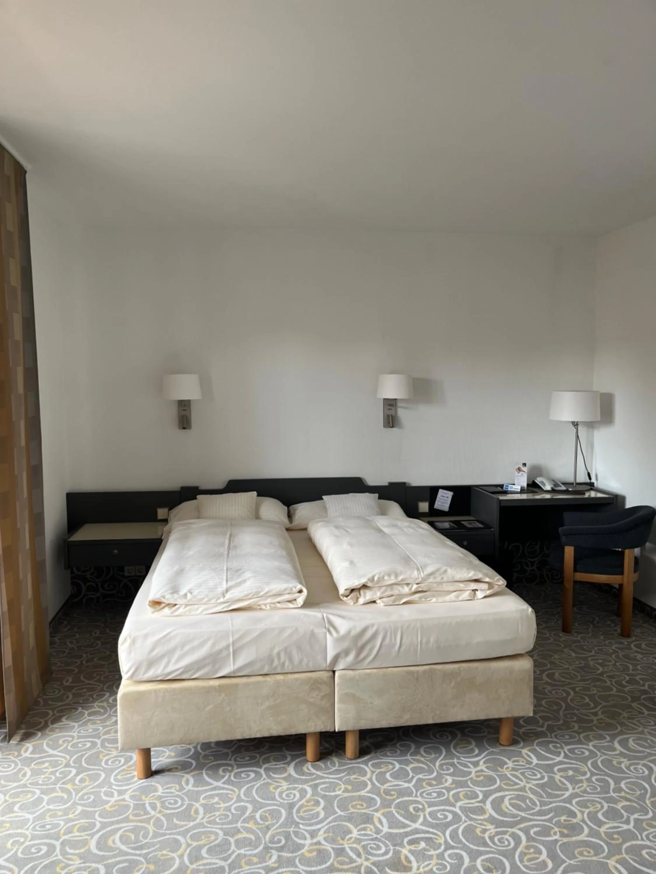 Photo of the whole room, Bed in Hotel Gasthof Seefelder Hof