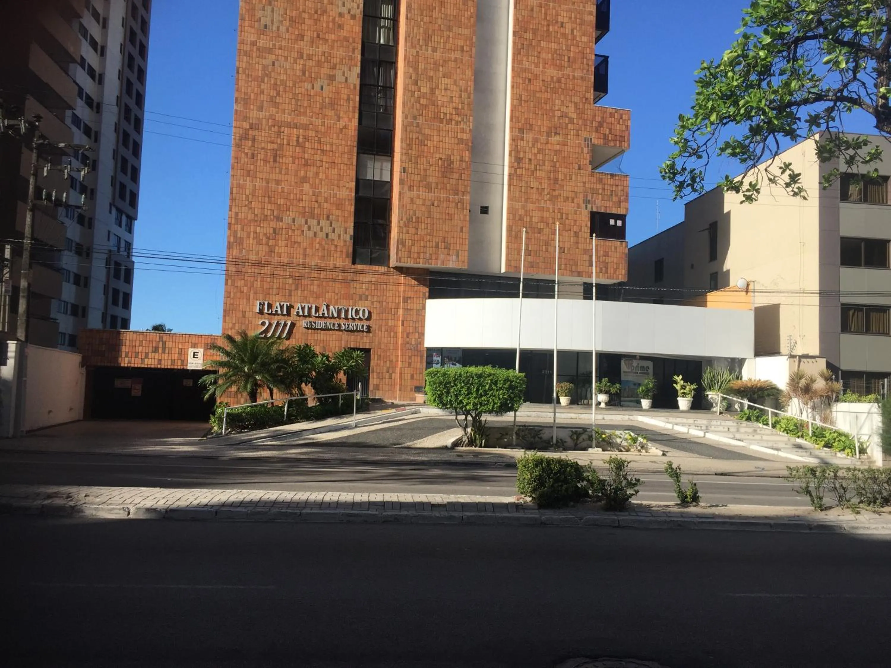 Facade/entrance in Atlântico Flat Residence