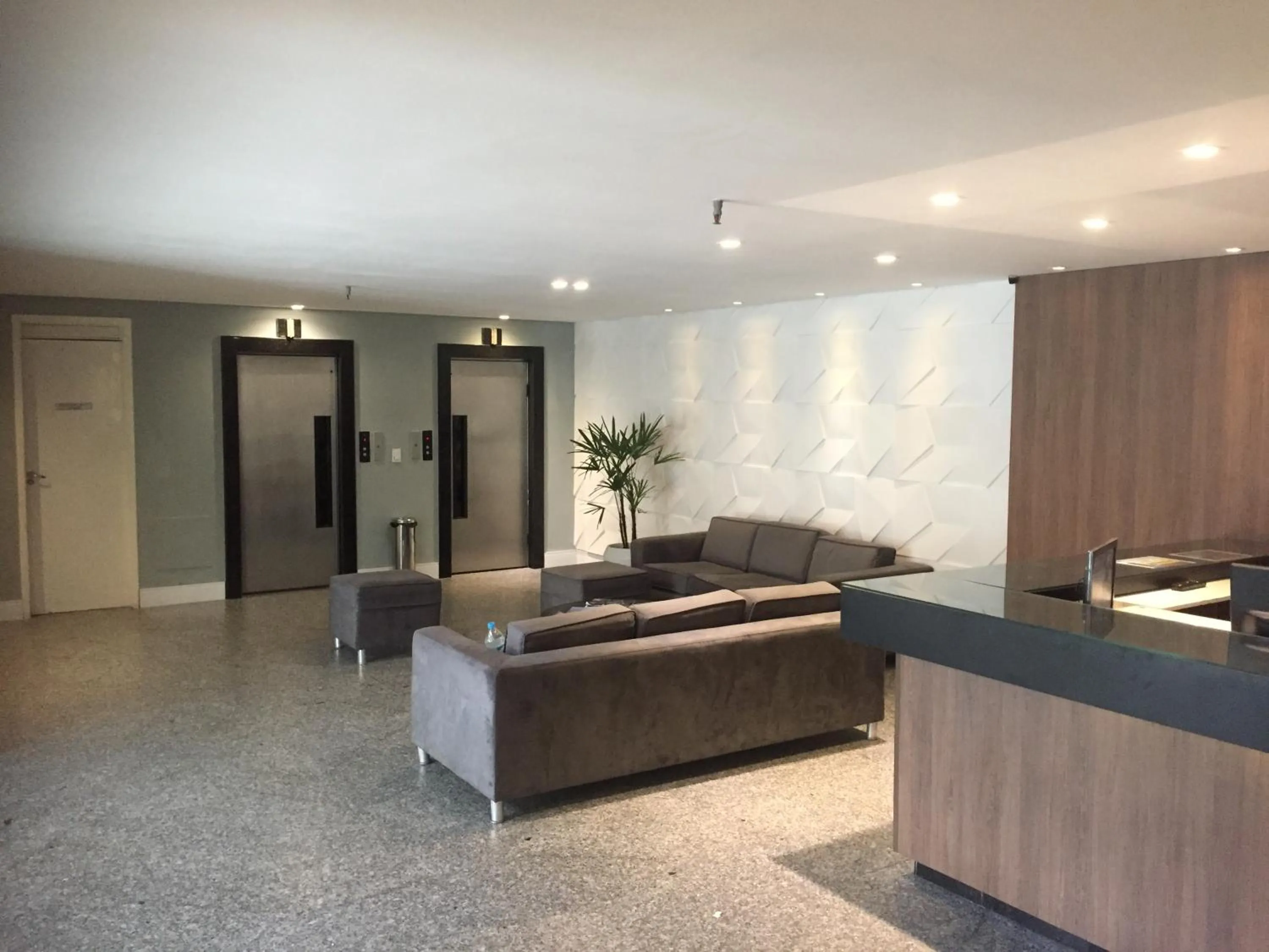 Lobby or reception in Atlântico Flat Residence