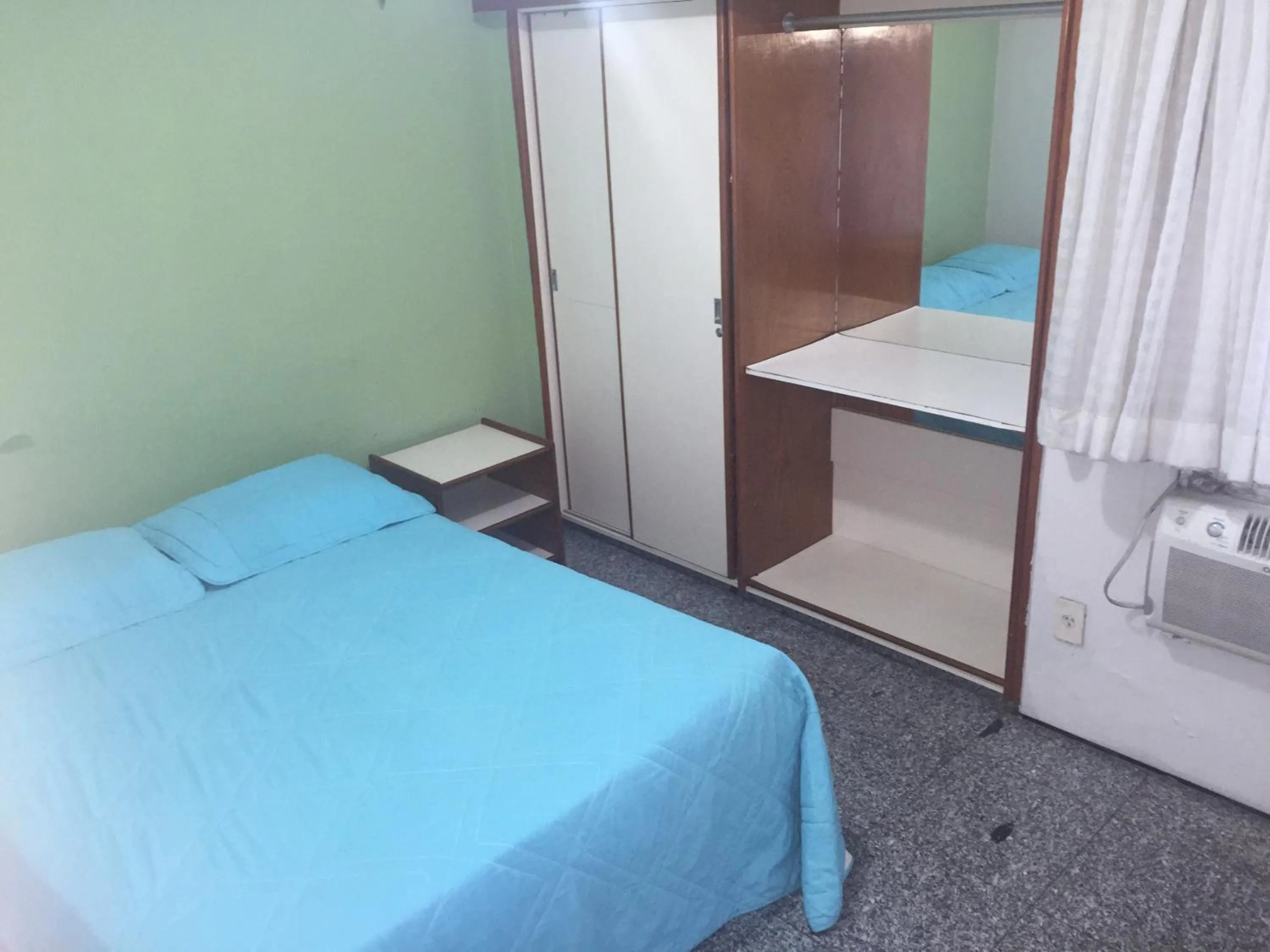 Bedroom, Bed in Atlântico Flat Residence