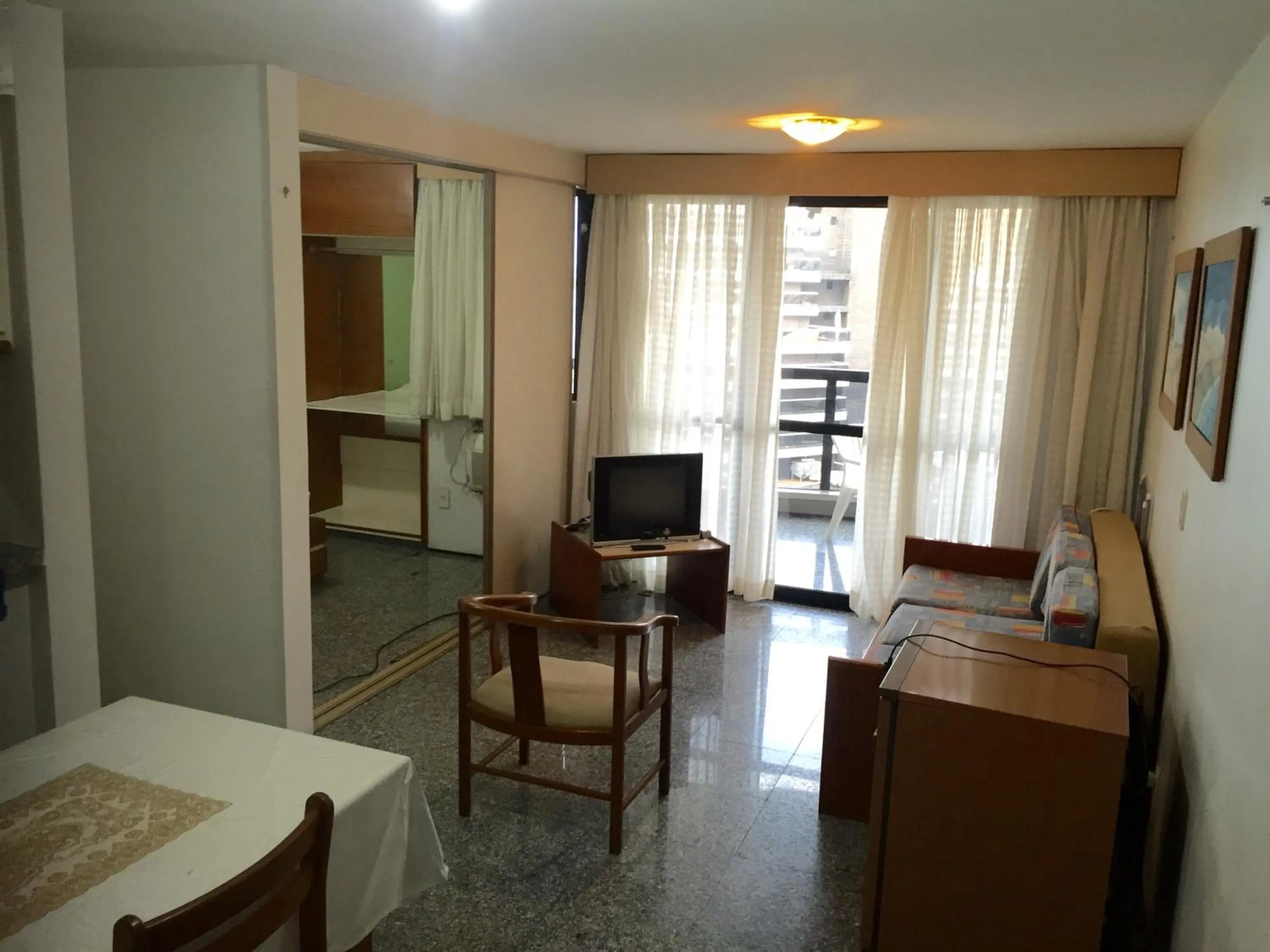 Balcony/Terrace in Atlântico Flat Residence