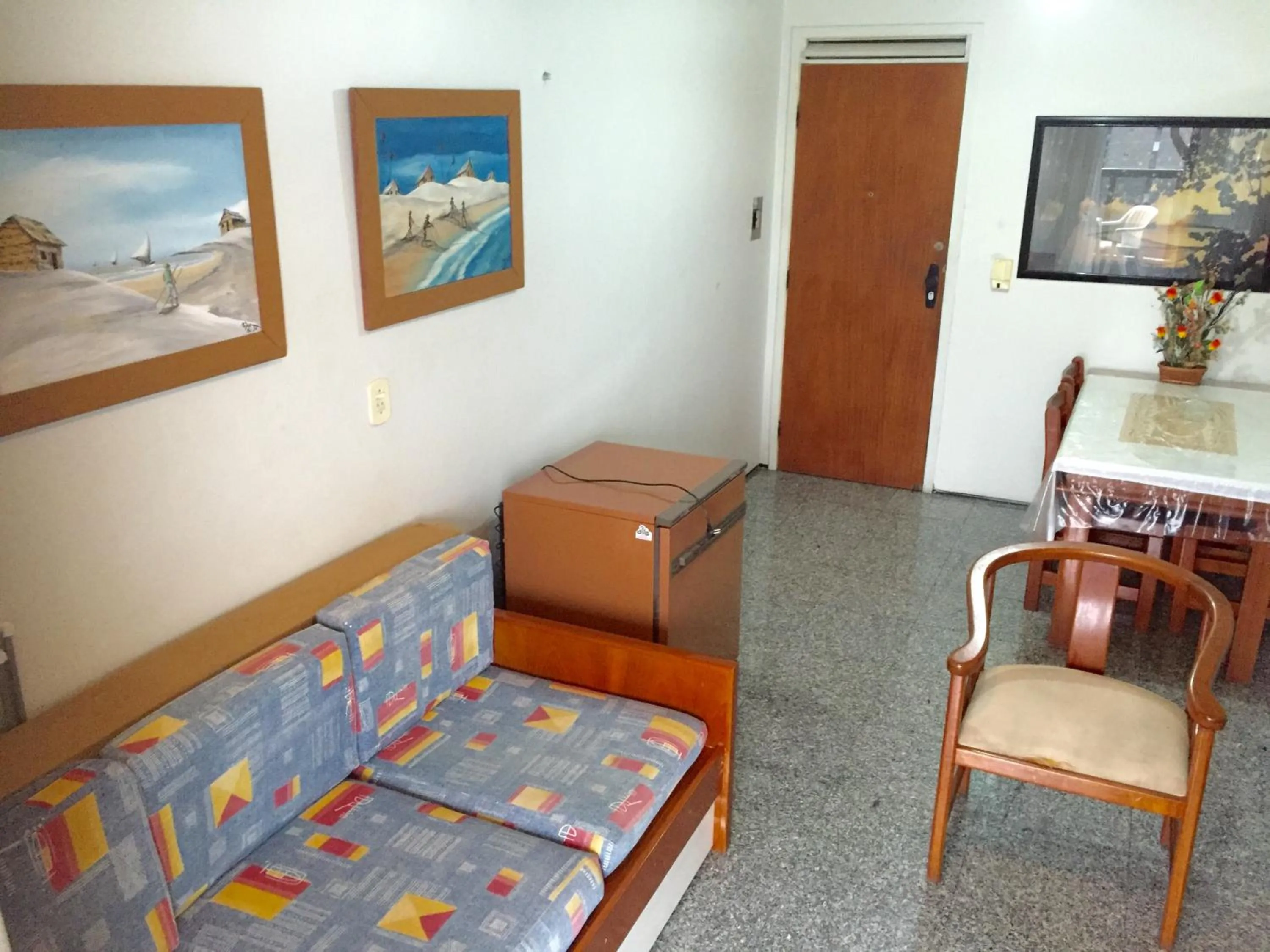 Living room in Atlântico Flat Residence