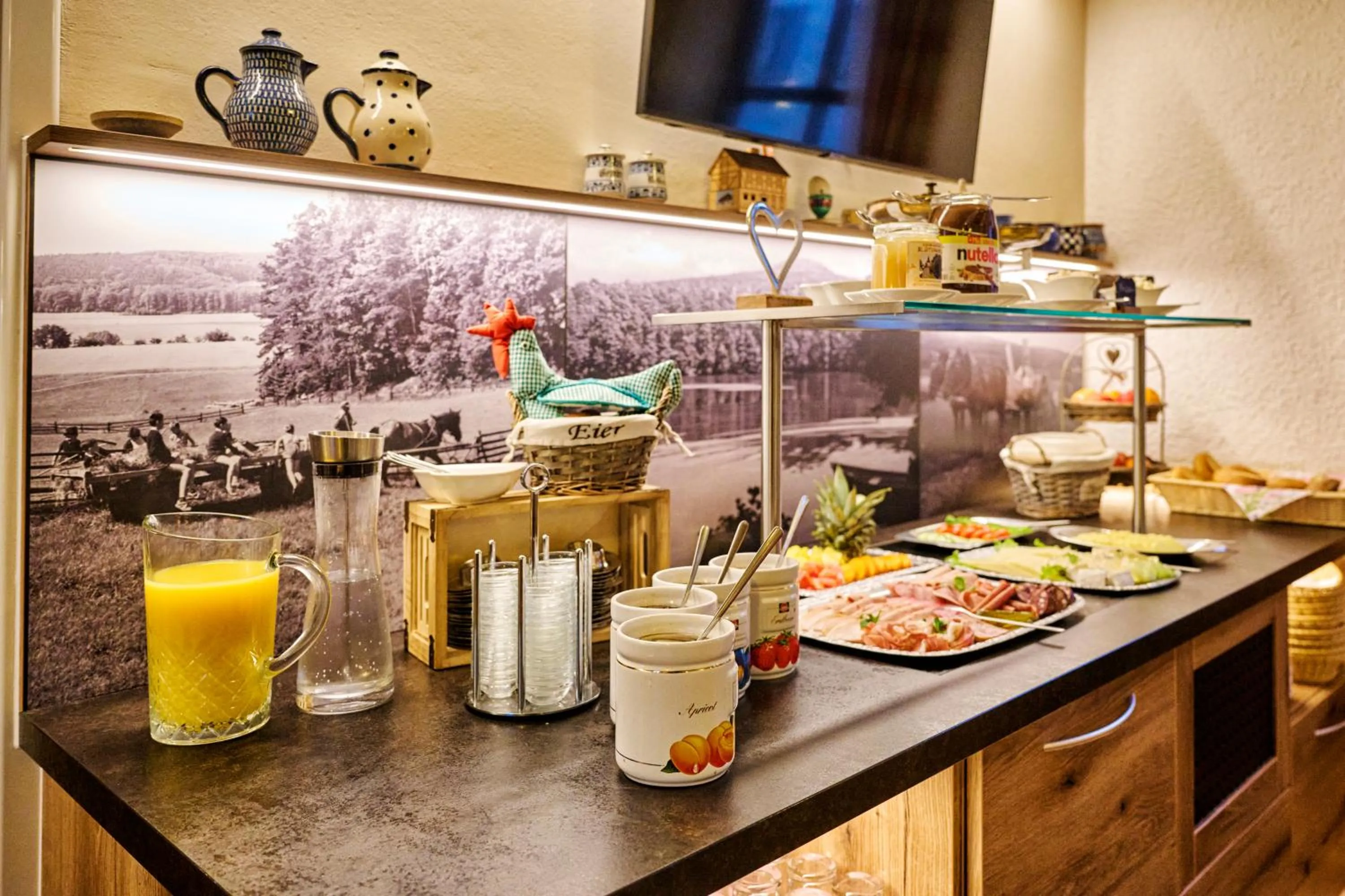 Food and drinks in Landhotel Zur Grünen Kutte