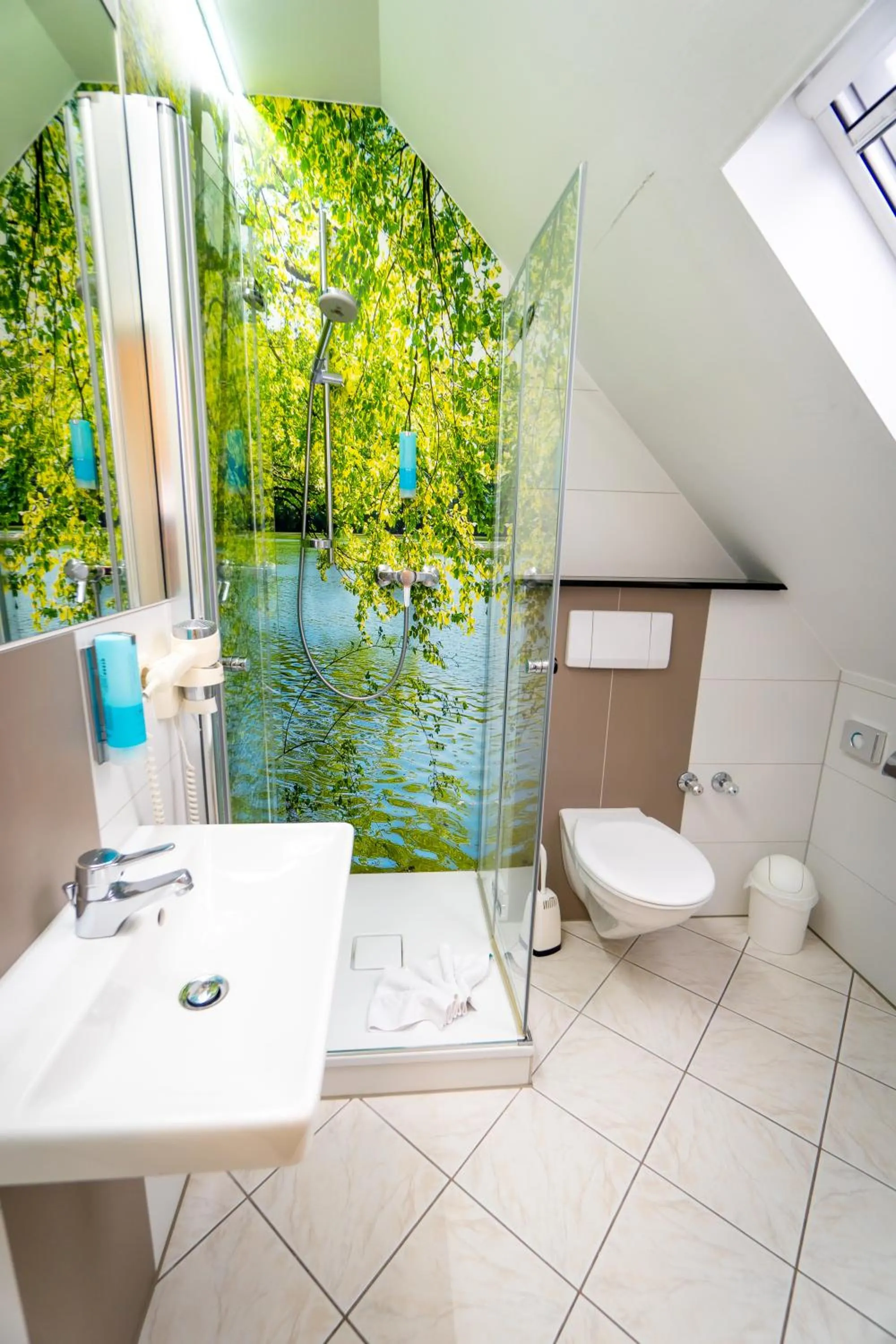 Shower in Landhotel Zur Grünen Kutte