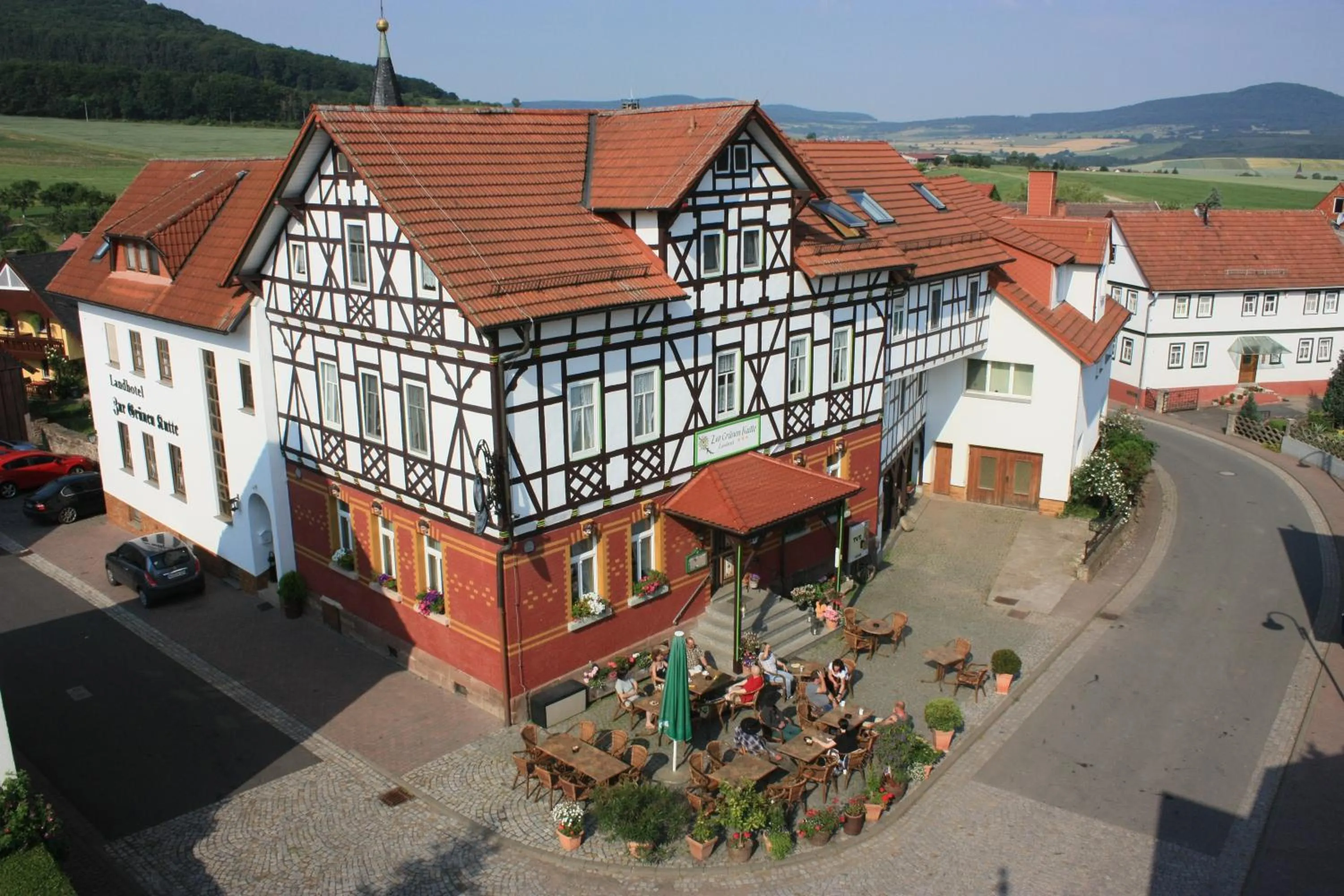 Property building in Landhotel Zur Grünen Kutte