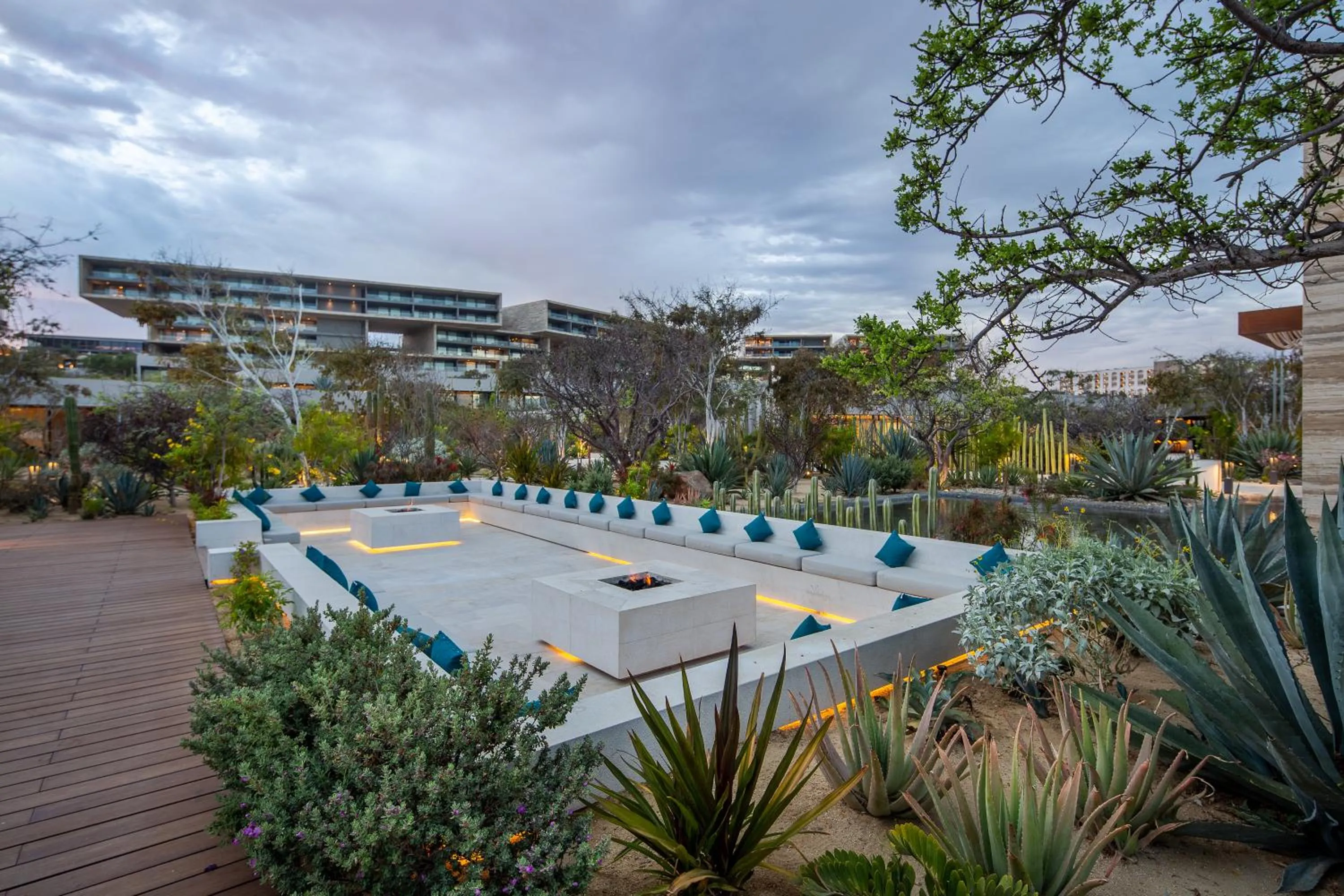 Garden in The Club at Solaz Luxury Villas
