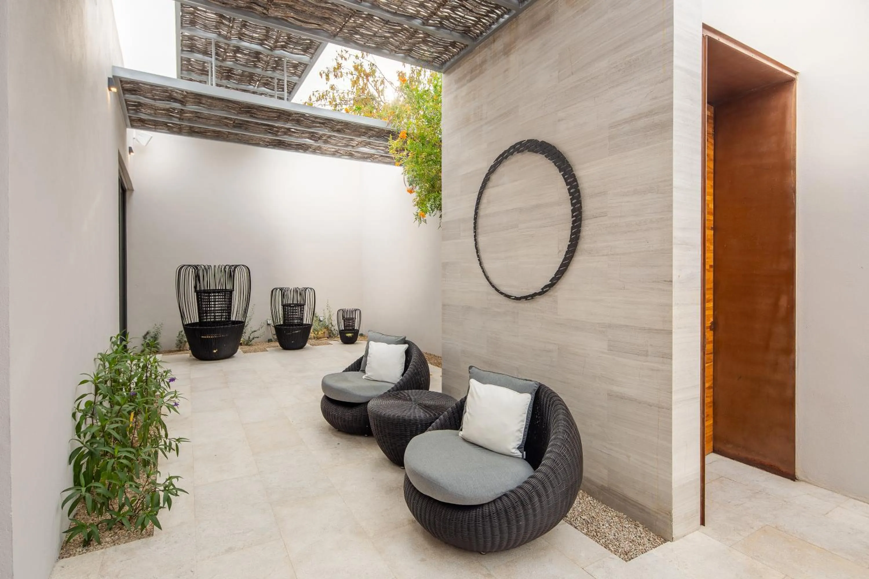 Patio in The Club at Solaz Luxury Villas