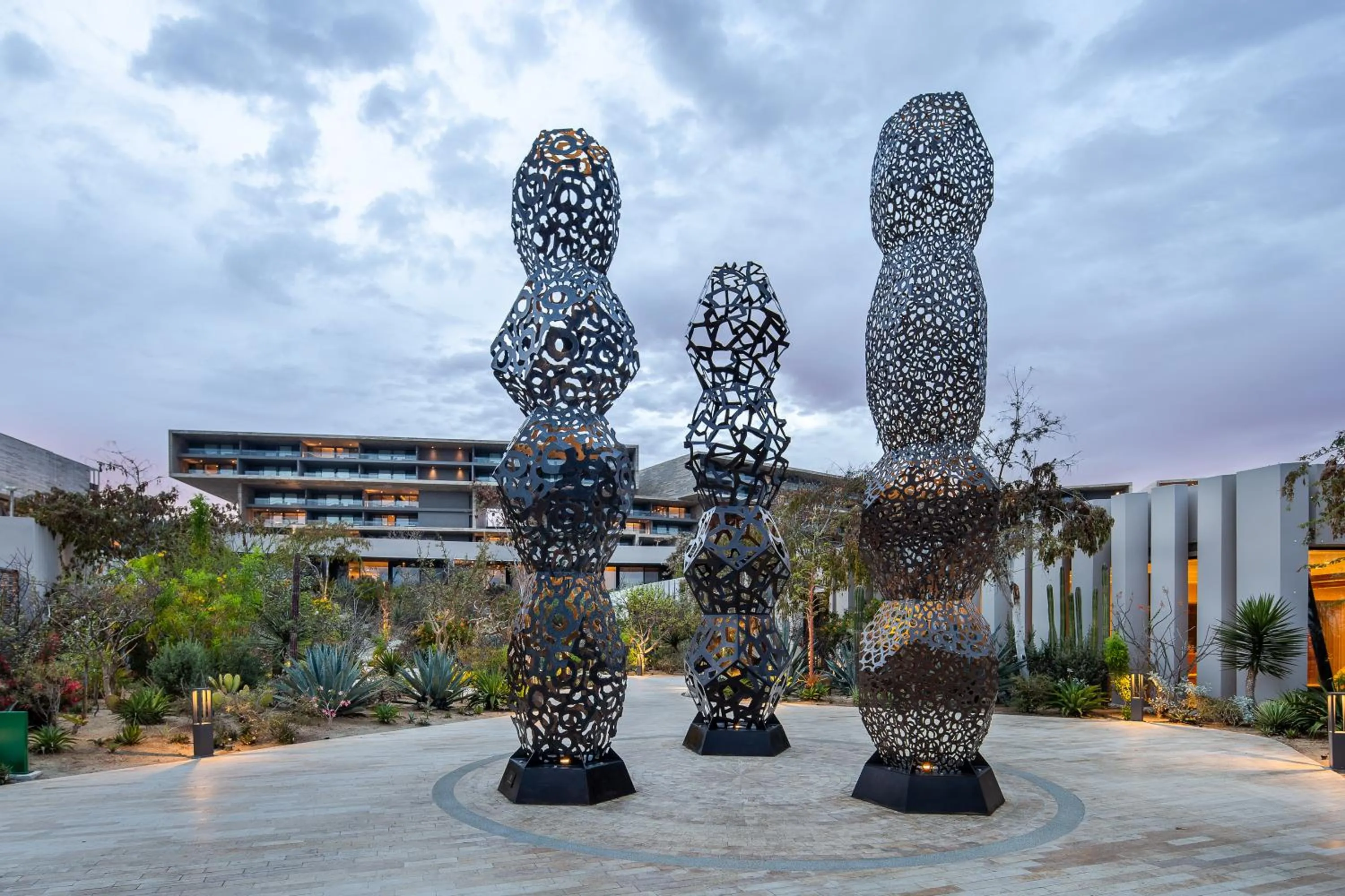 Decorative detail in The Club at Solaz Luxury Villas