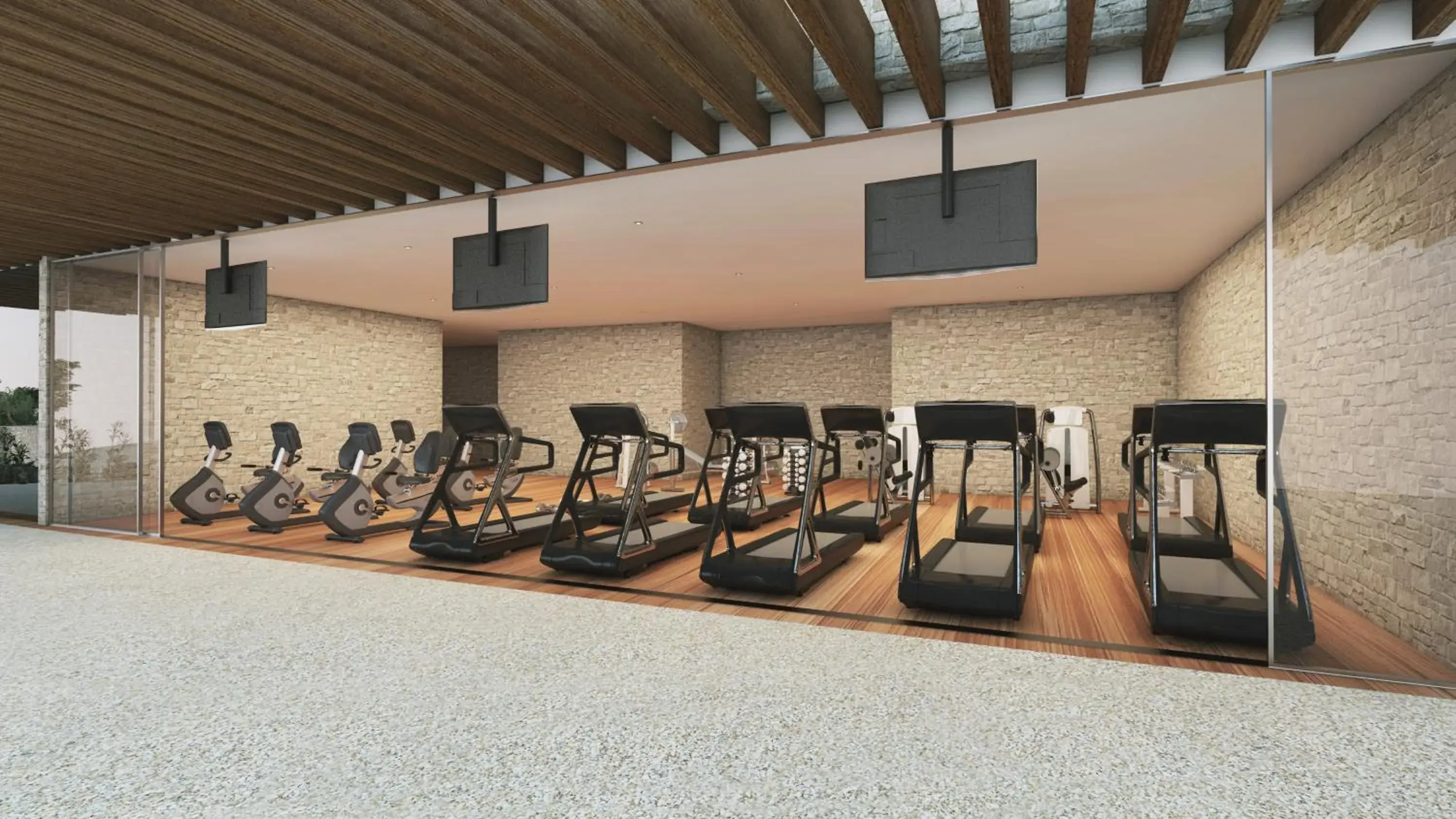 Fitness centre/facilities in The Club at Solaz Luxury Villas Fitness centre/facilities in The Club at Solaz Luxury Villas