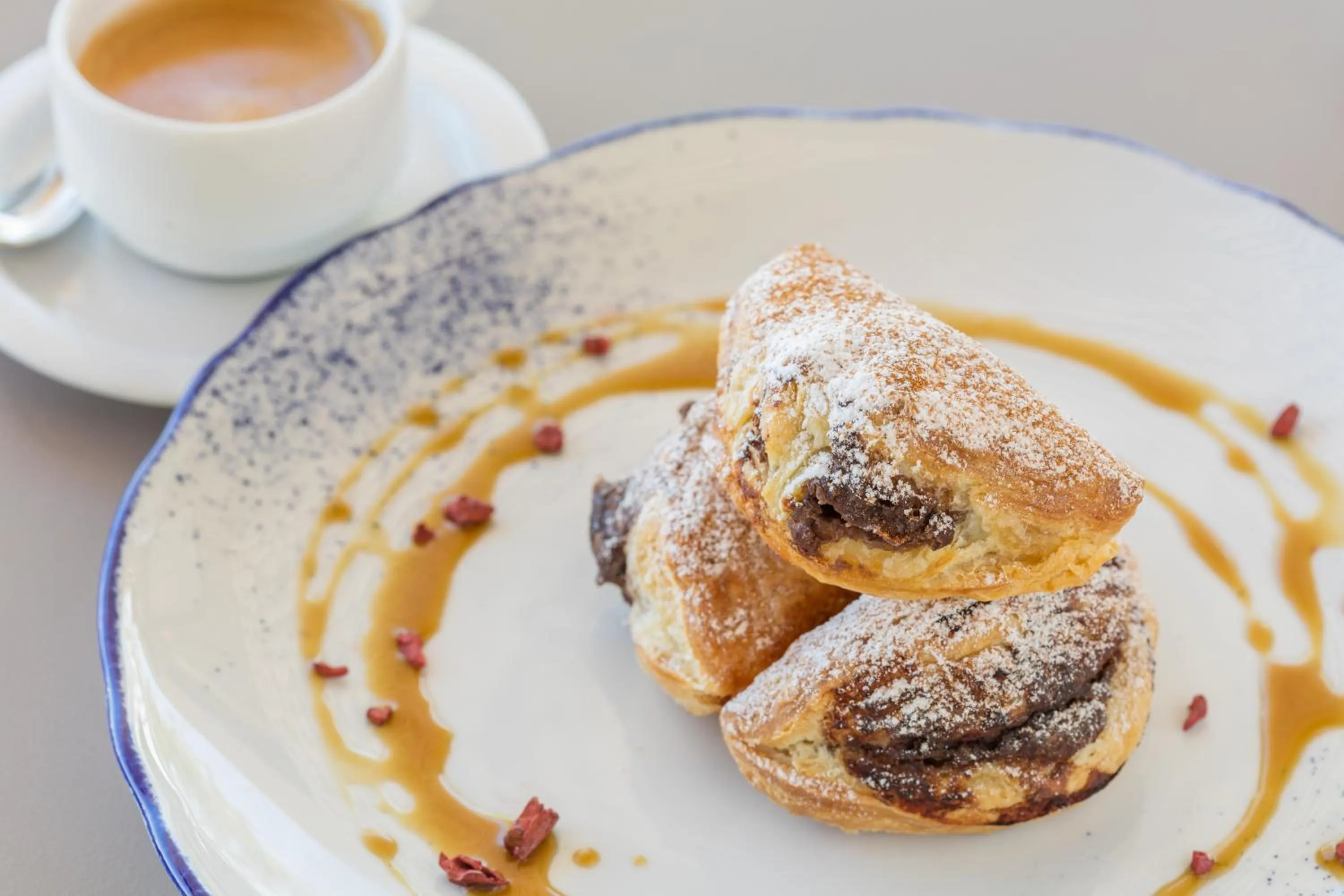 Food in The Club at Solaz Luxury Villas