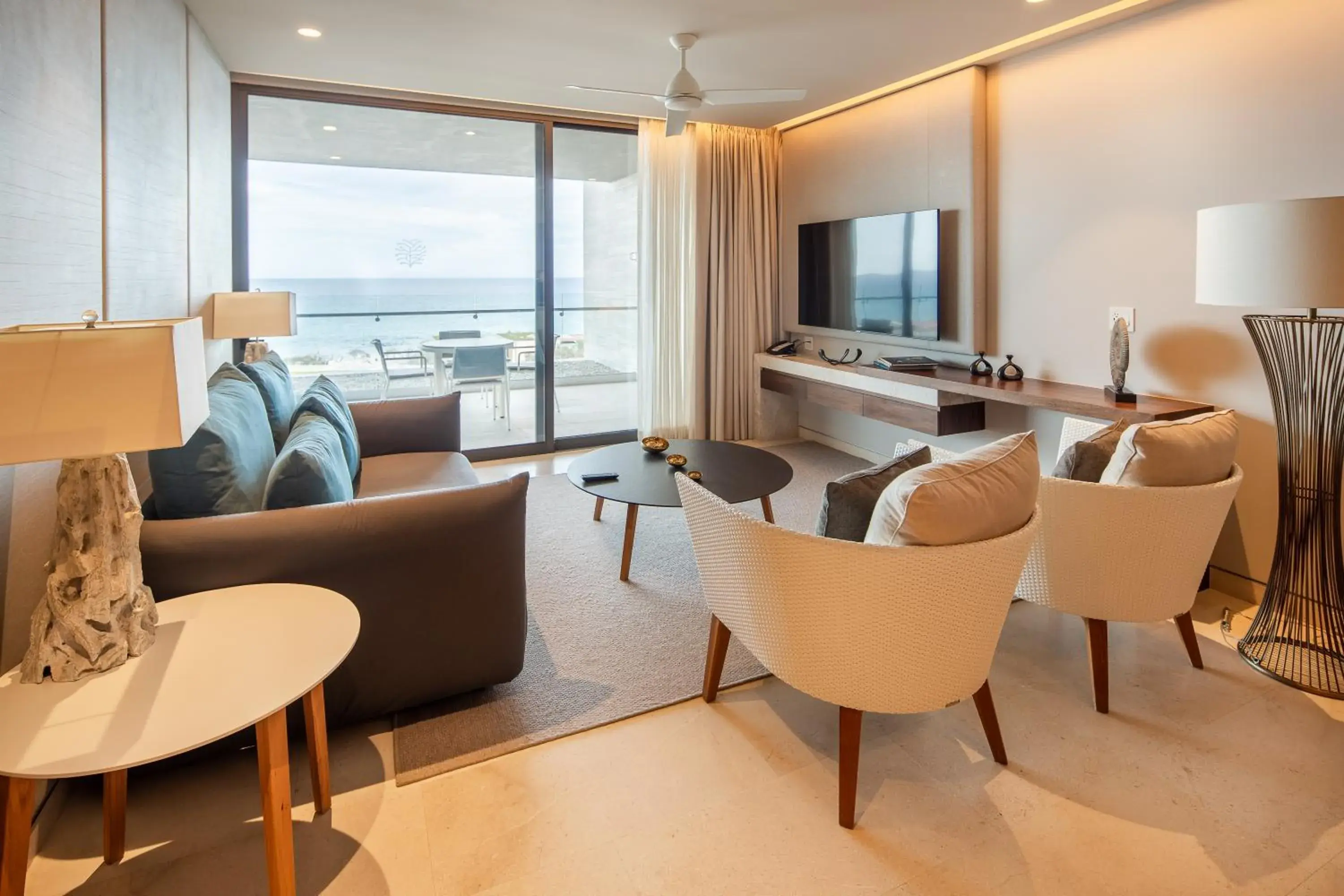 Living room in The Club at Solaz Luxury Villas Living room in The Club at Solaz Luxury Villas