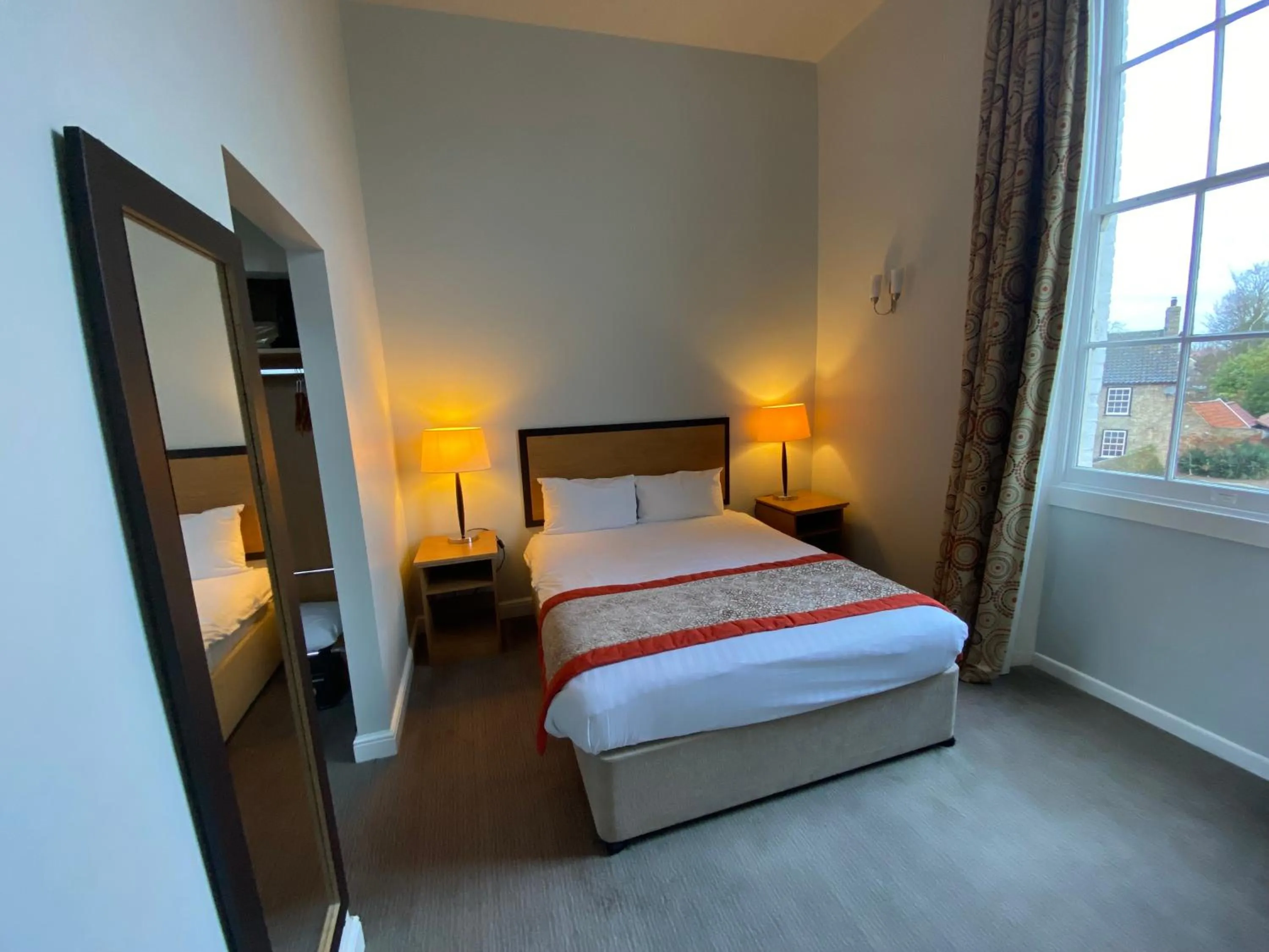 Bed in The Riverside House Hotel