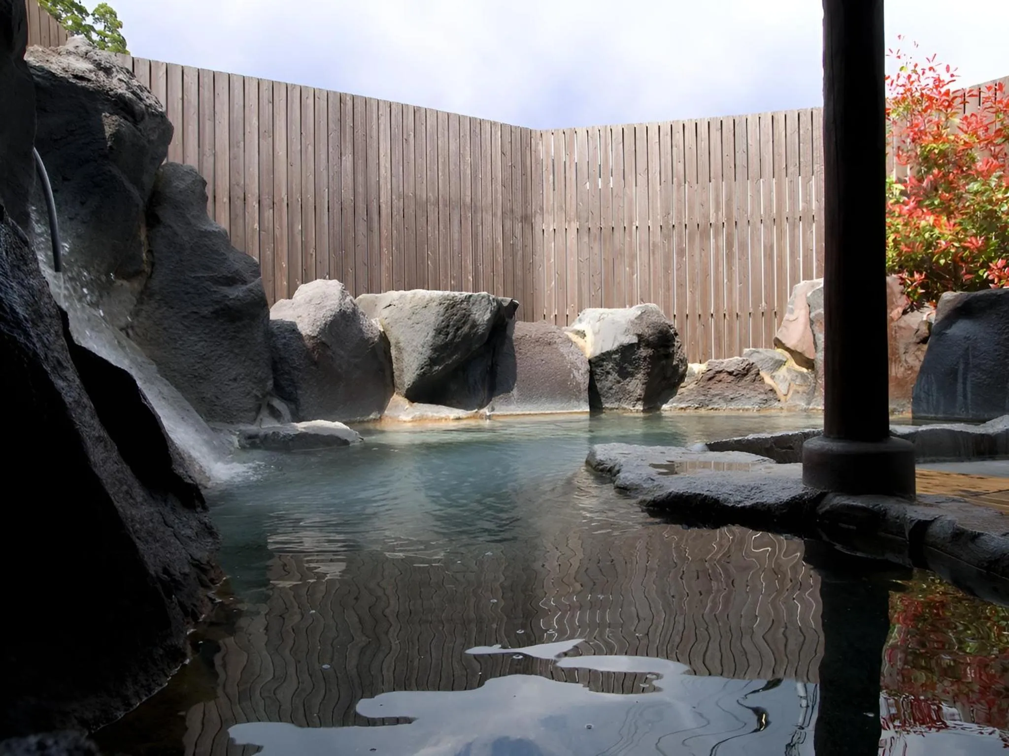 Hot Spring Bath in Kirishima miyama hotel