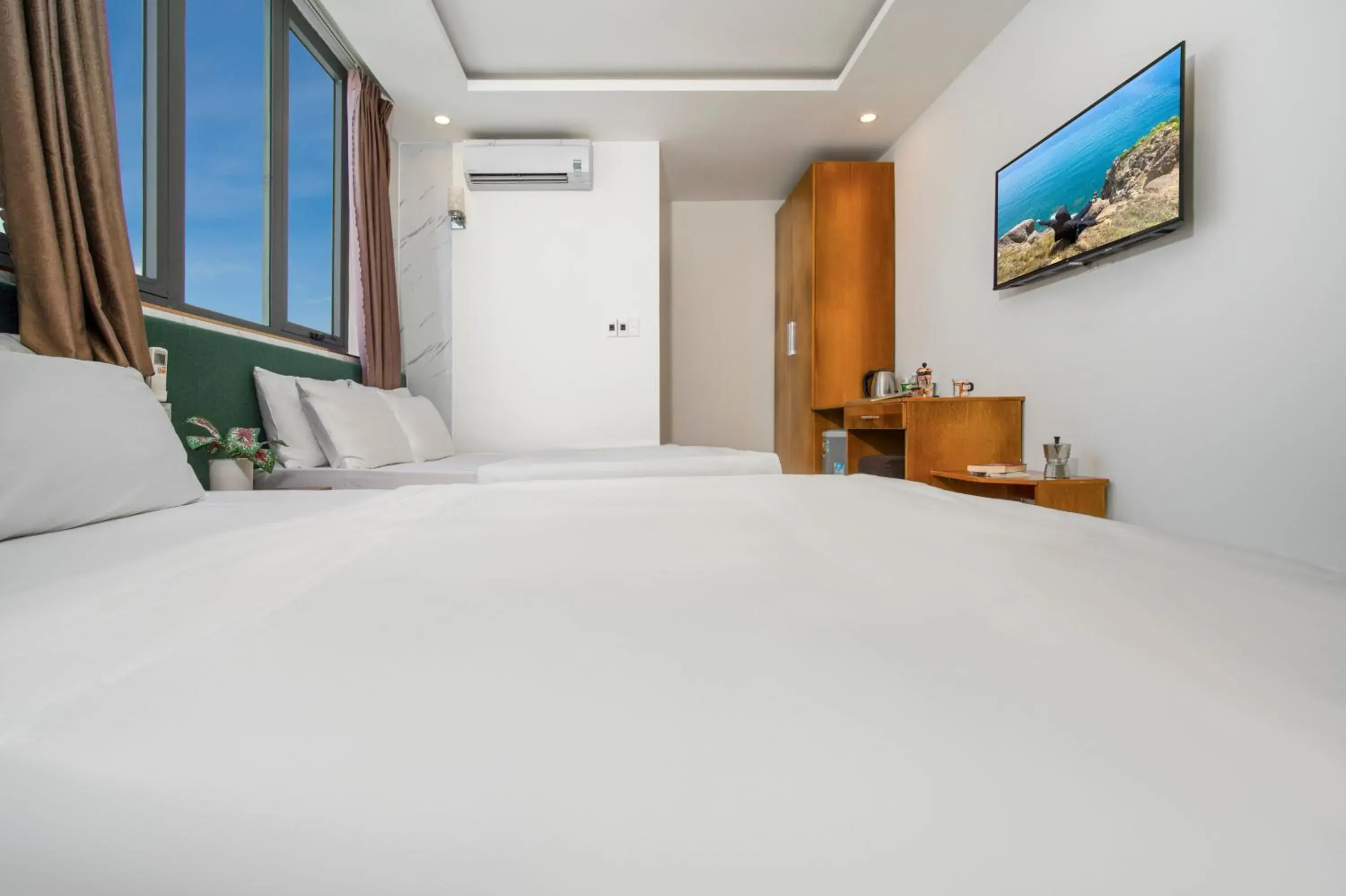 Bed in Trang Ngan Hotel by THG Bed in Trang Ngan Hotel by THG
