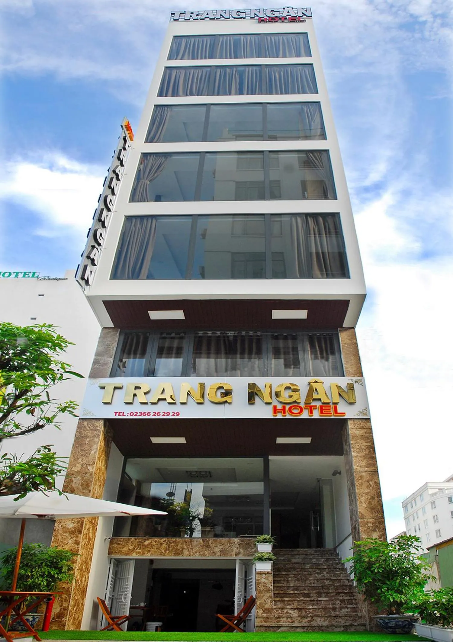 Property logo or sign in Trang Ngan Hotel by THG