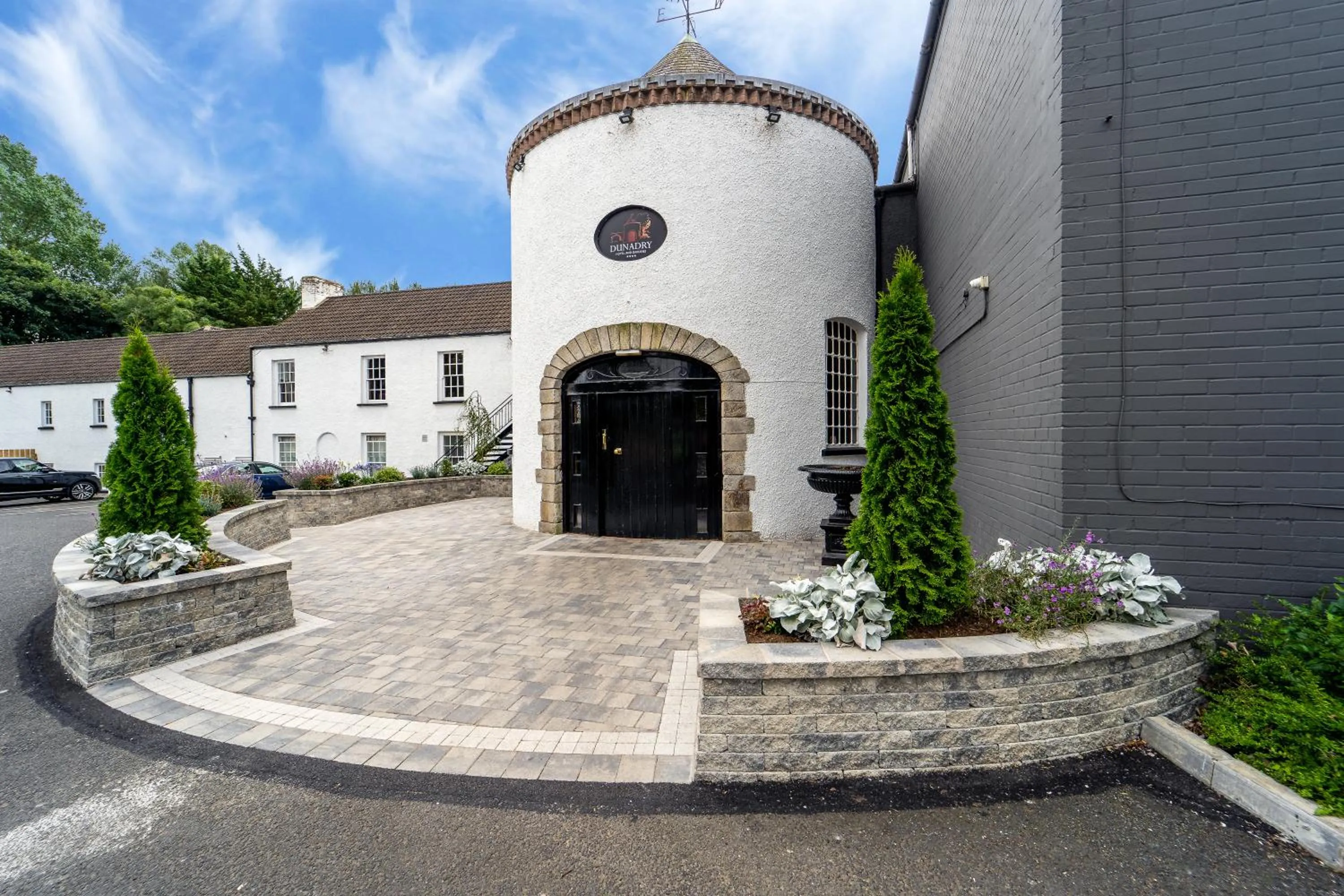 Property building in Dunadry Hotel And Gardens