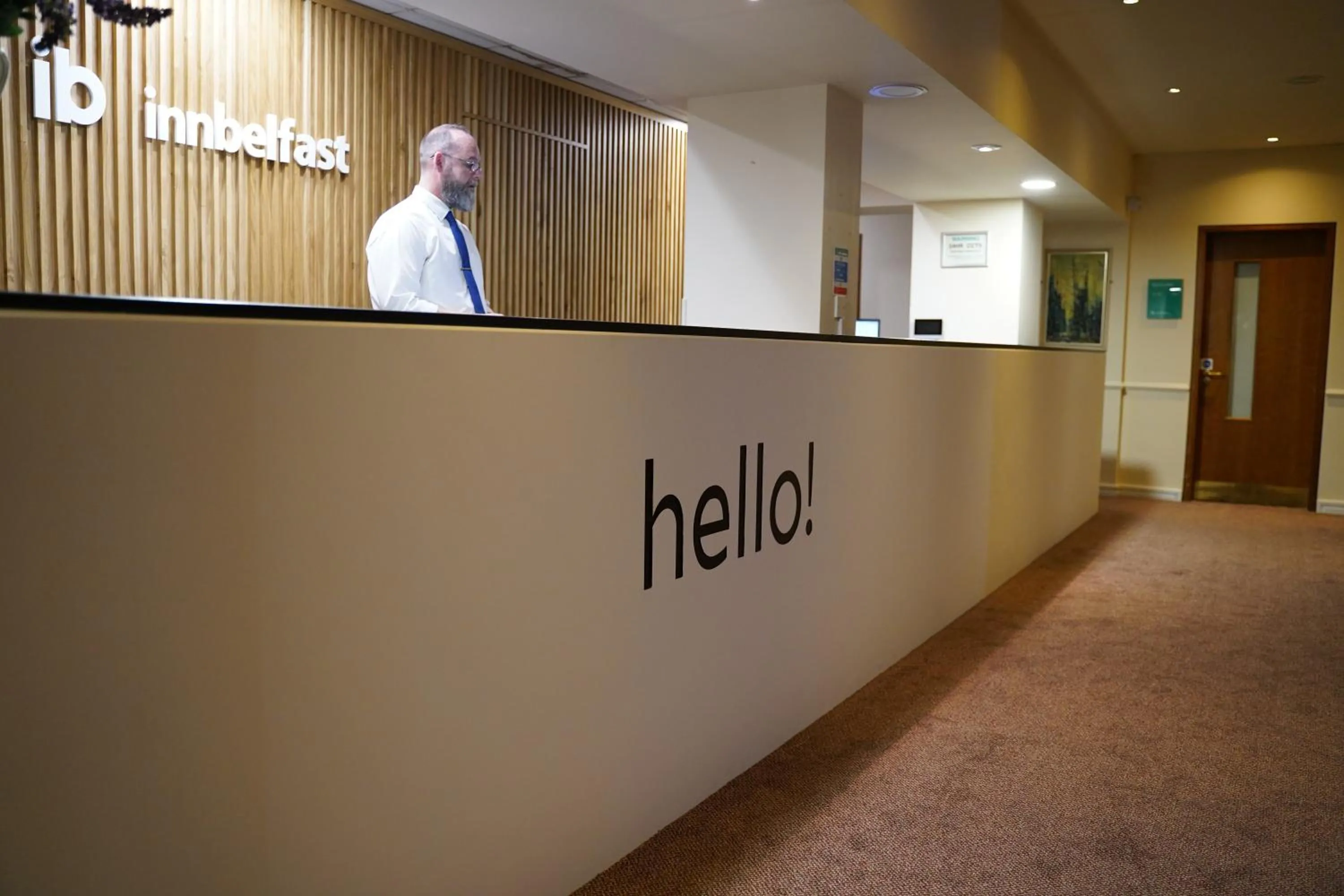 Lobby or reception in innbelfast
