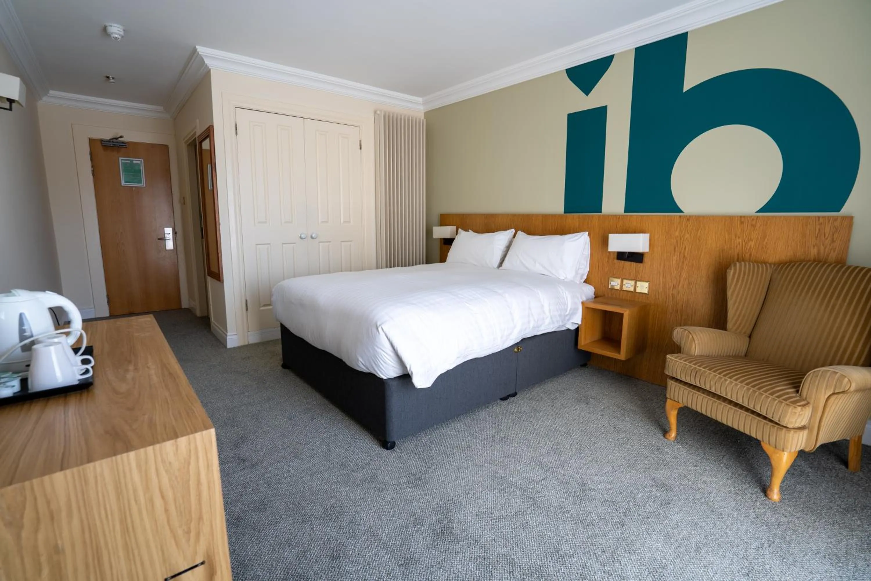 Bedroom, Bed in innbelfast