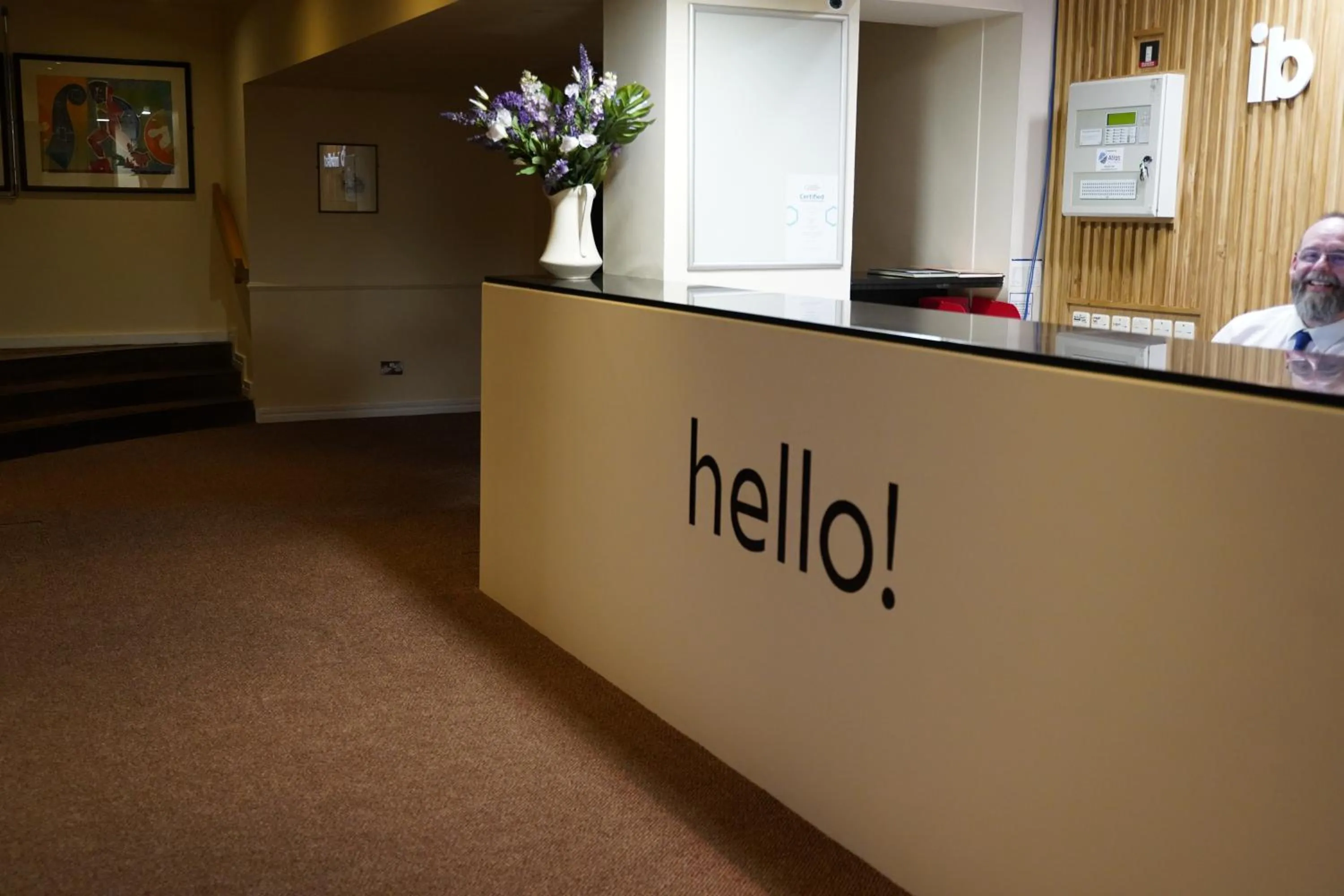 Lobby or reception in innbelfast