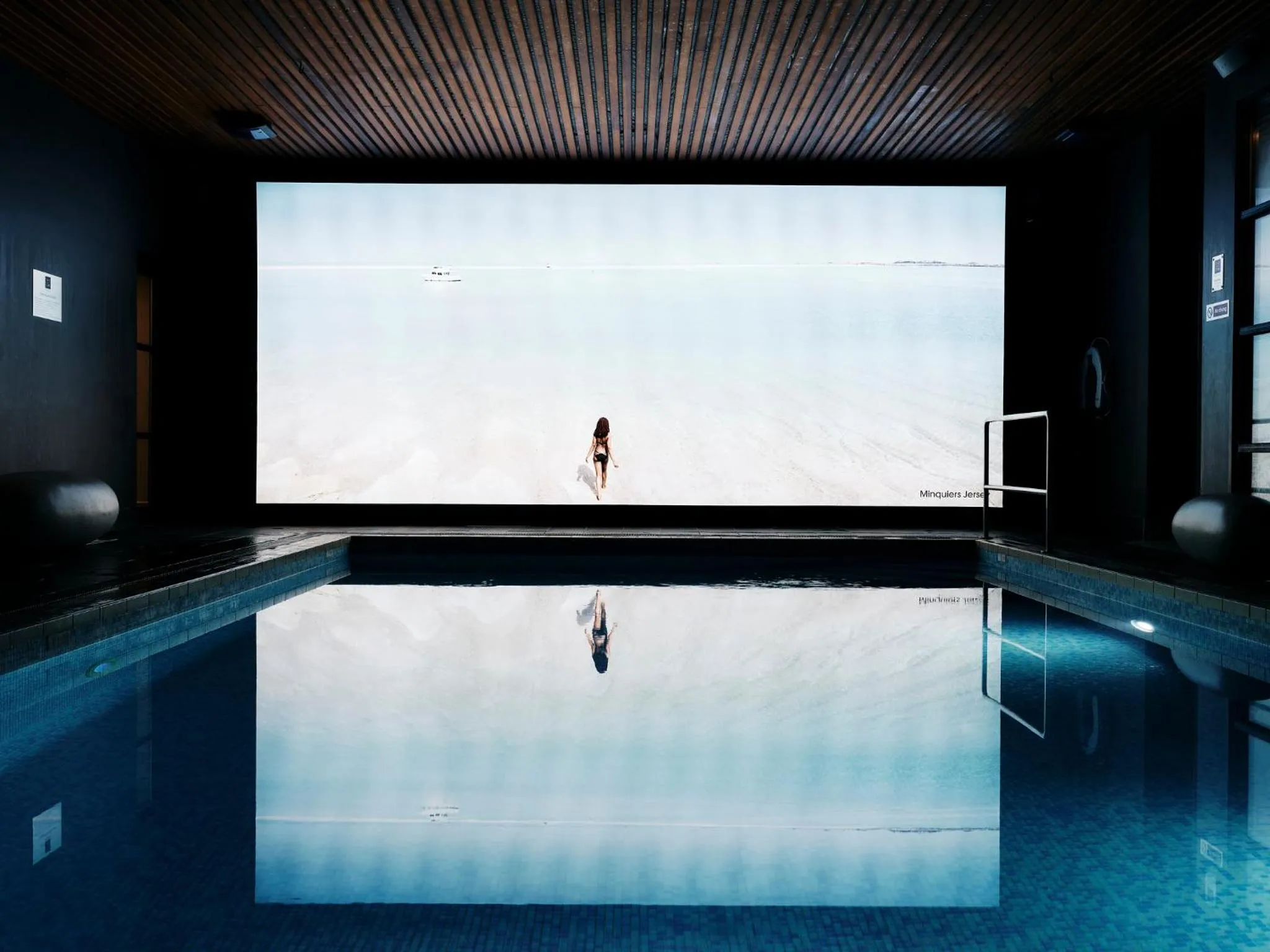 Swimming pool in The Club Hotel & Spa Jersey