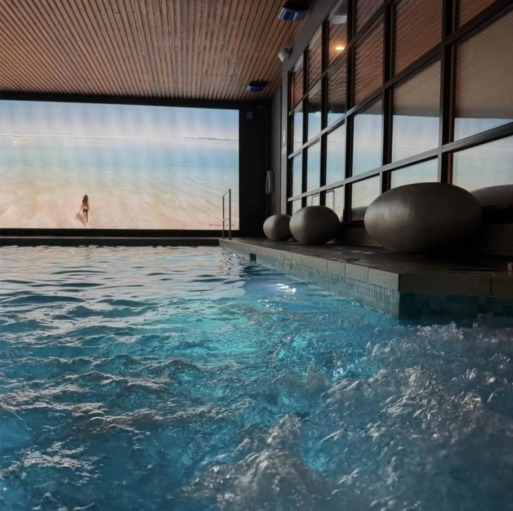 Swimming pool in The Club Hotel & Spa Jersey