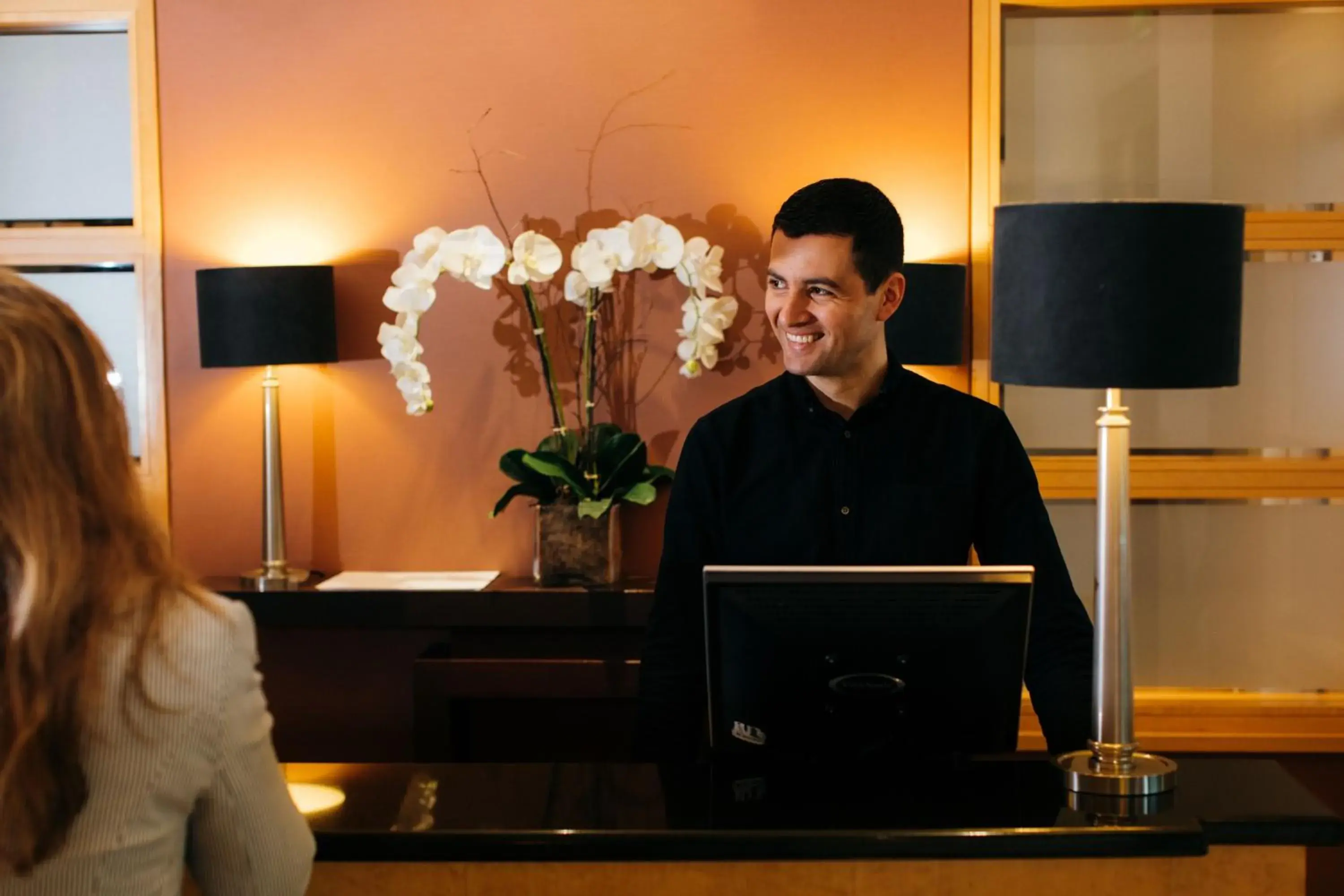 Lobby or reception in The Club Hotel & Spa Jersey Lobby or reception in The Club Hotel & Spa Jersey