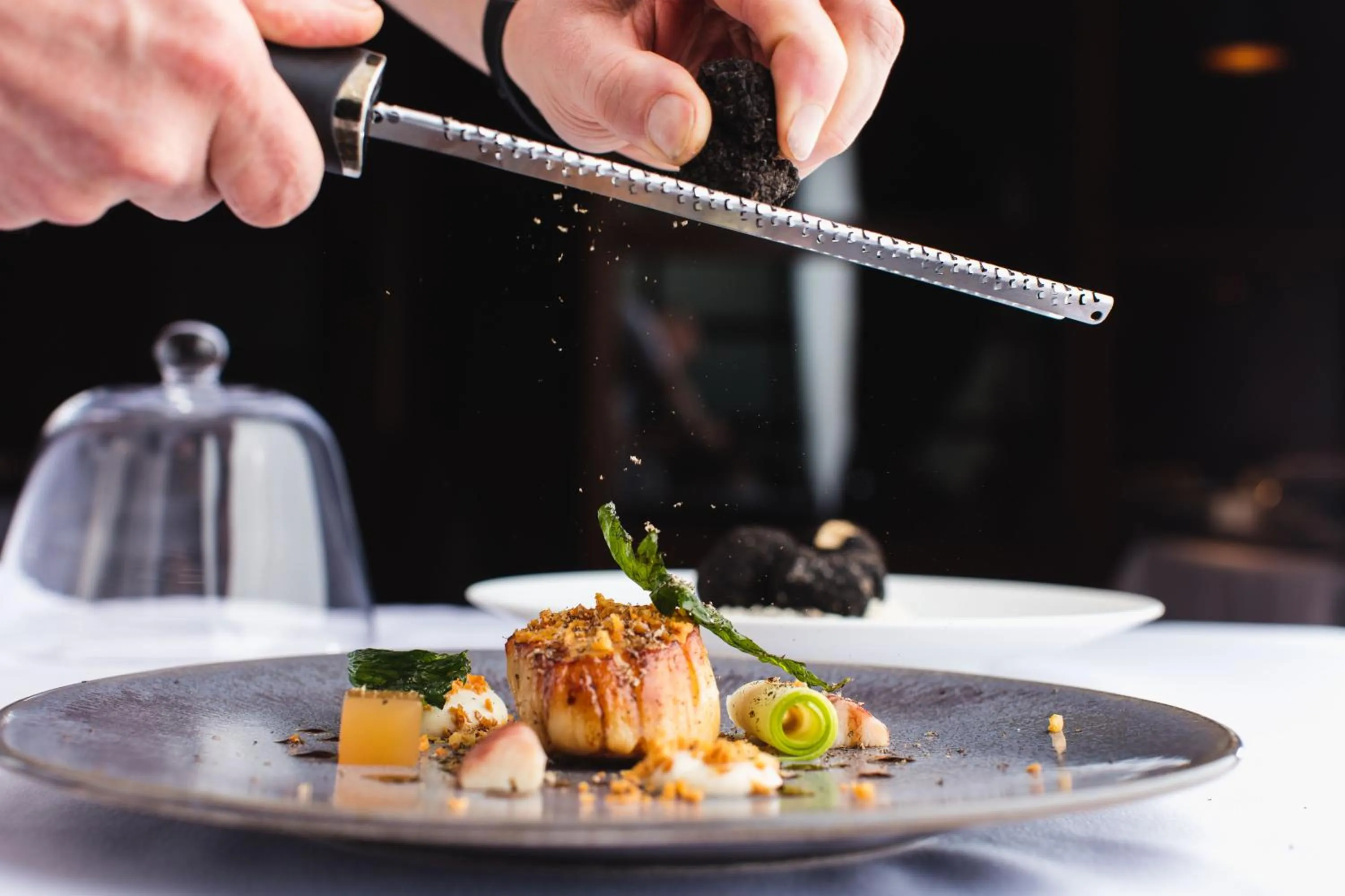 Food close-up in The Club Hotel & Spa Jersey