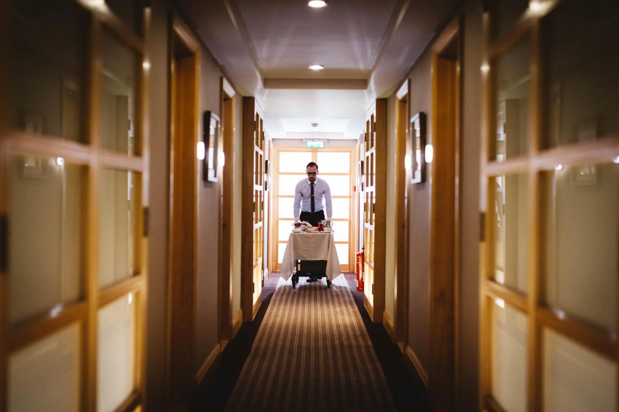 room service in The Club Hotel & Spa Jersey