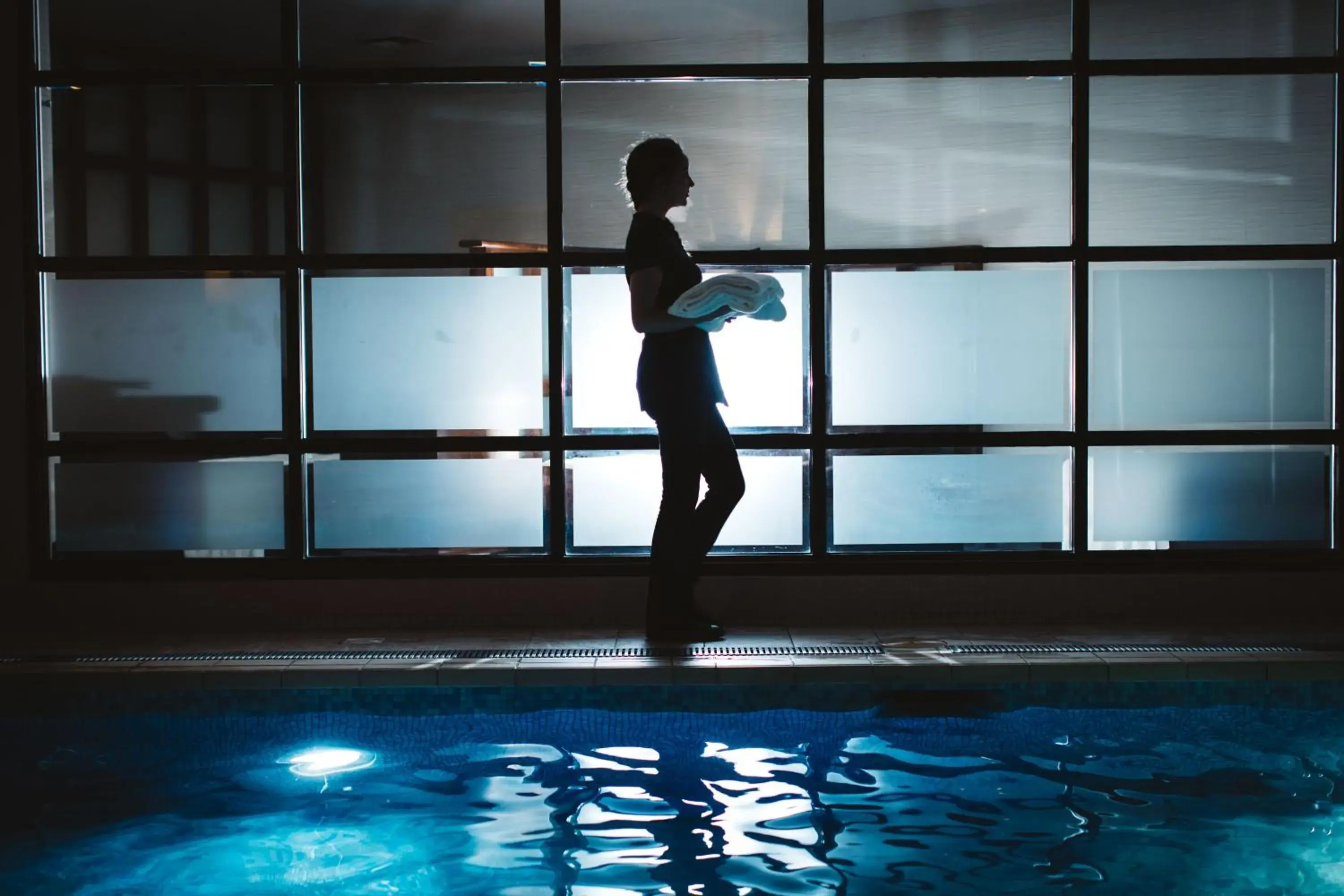 Swimming pool in The Club Hotel & Spa Jersey Swimming pool in The Club Hotel & Spa Jersey