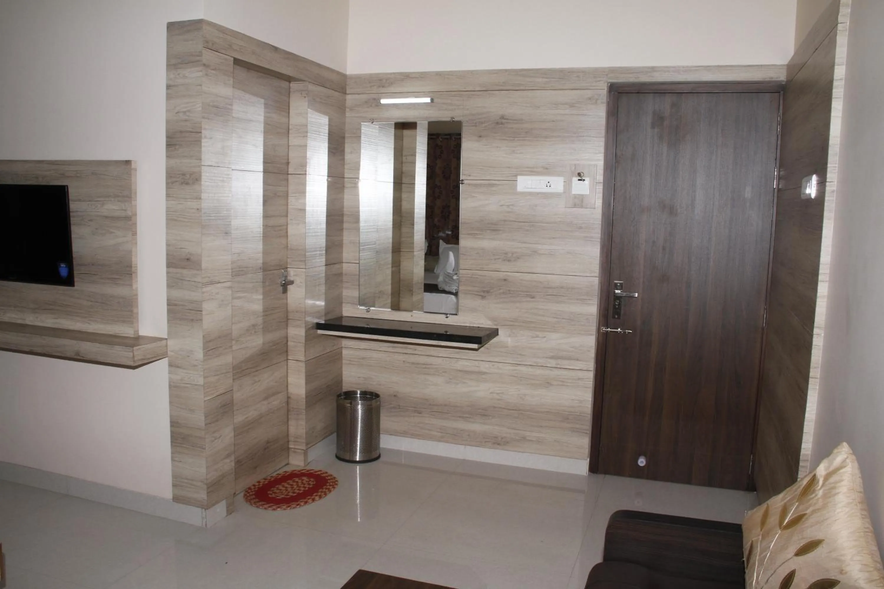 Decorative detail in Jeyam Residency