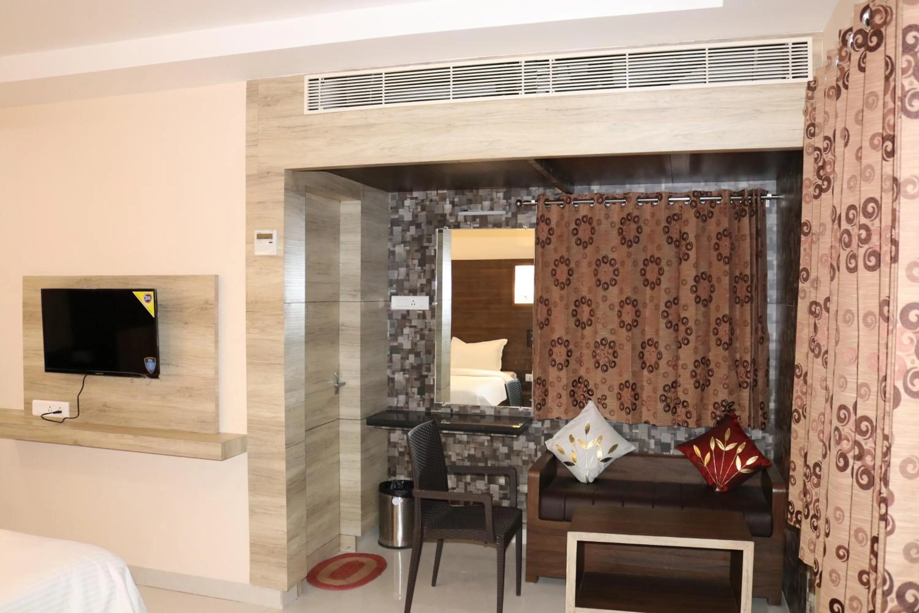 Decorative detail in Jeyam Residency