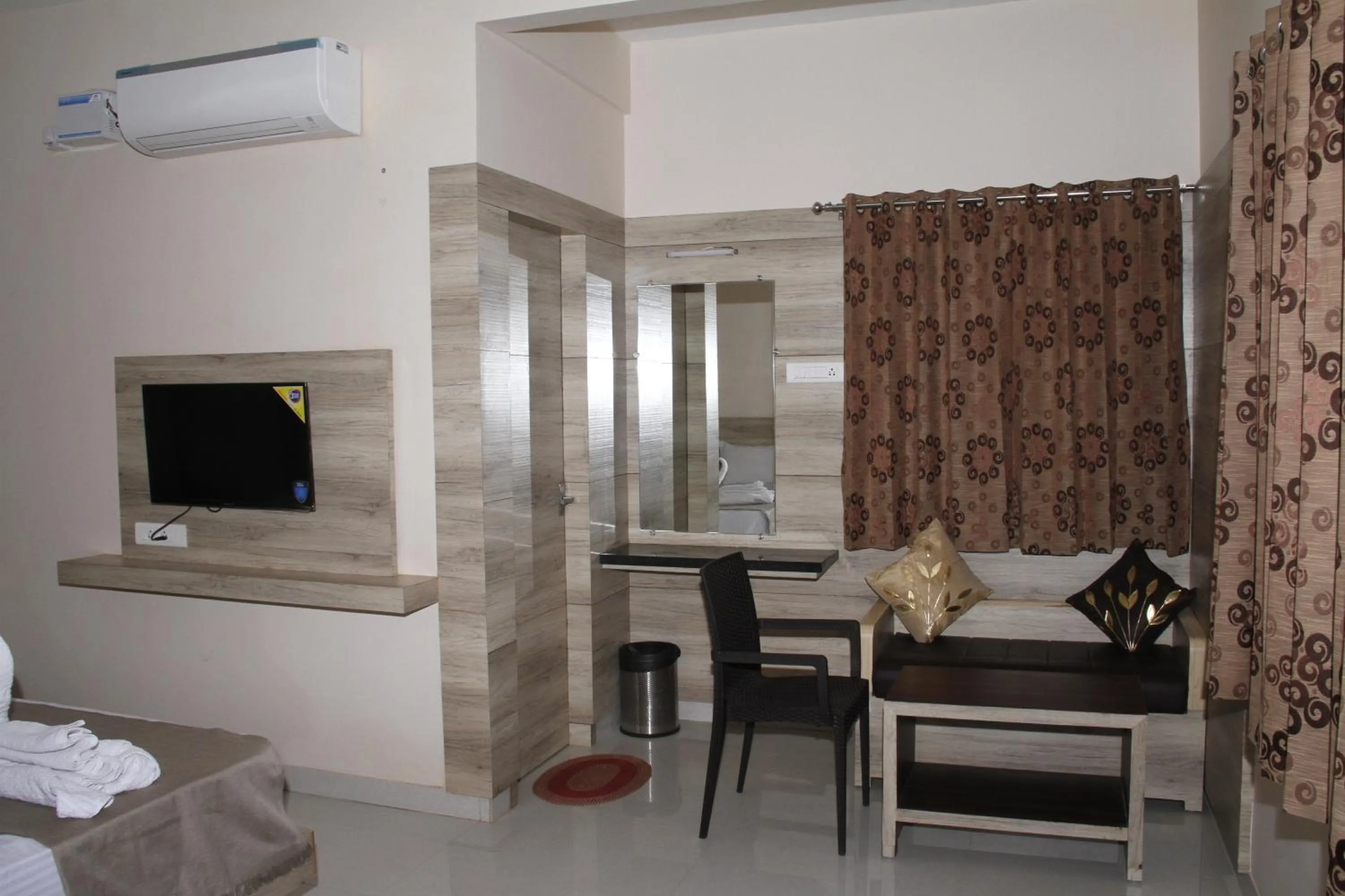 Decorative detail in Jeyam Residency