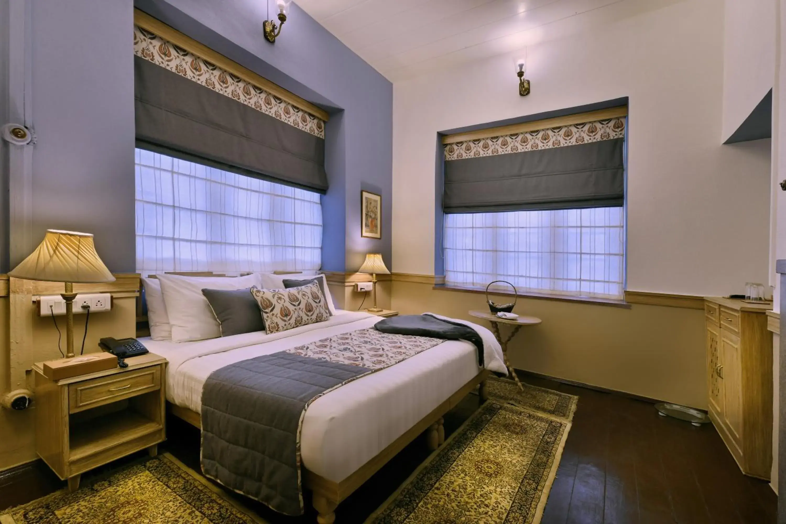 Bedroom in Brij Villa, Dalhousie - A Colonial Luxury Retreat Bedroom in Brij Villa, Dalhousie - A Colonial Luxury Retreat