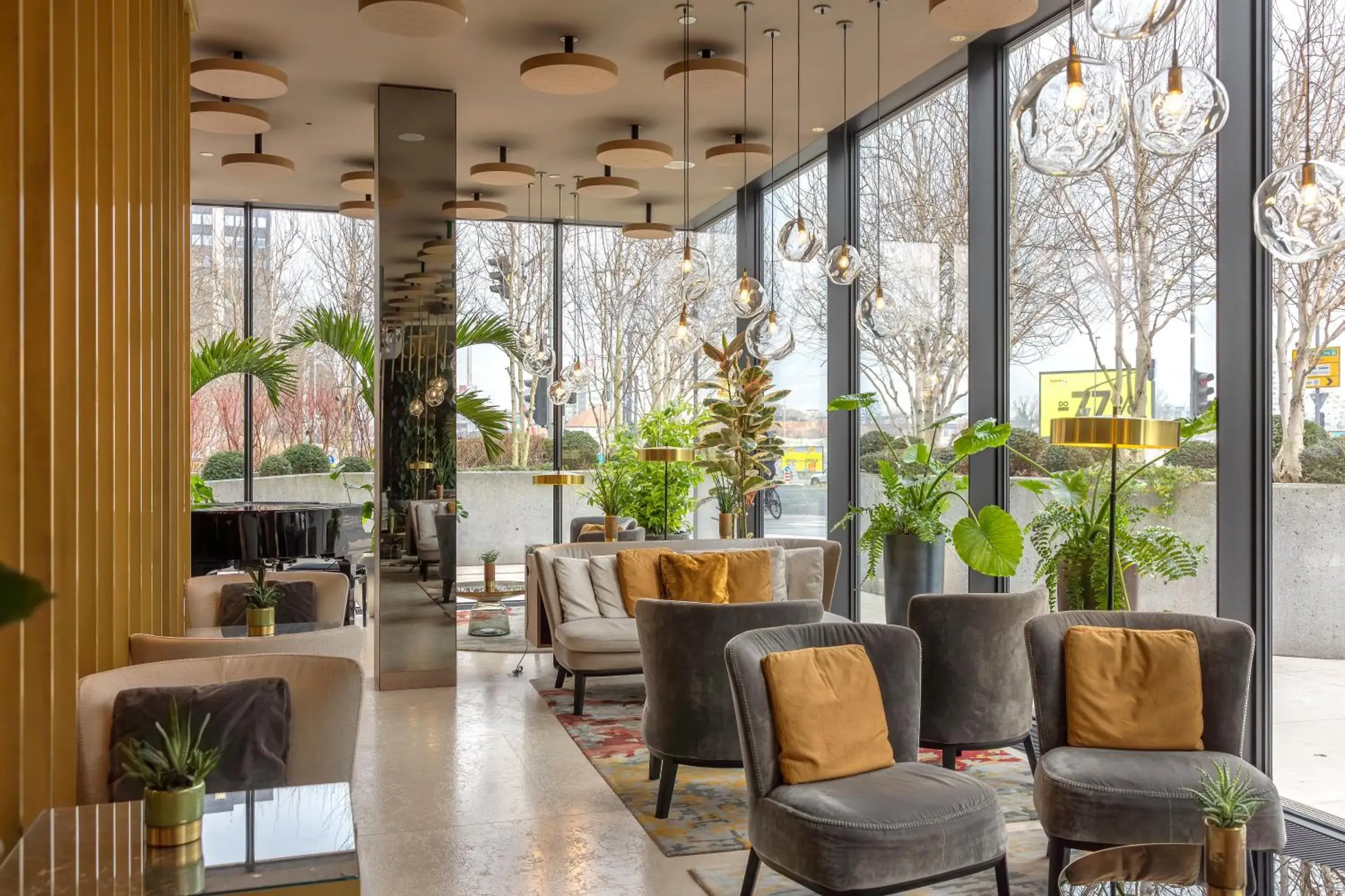 Lounge or bar in InterContinental - Ljubljana by IHG Lounge or bar in InterContinental - Ljubljana by IHG