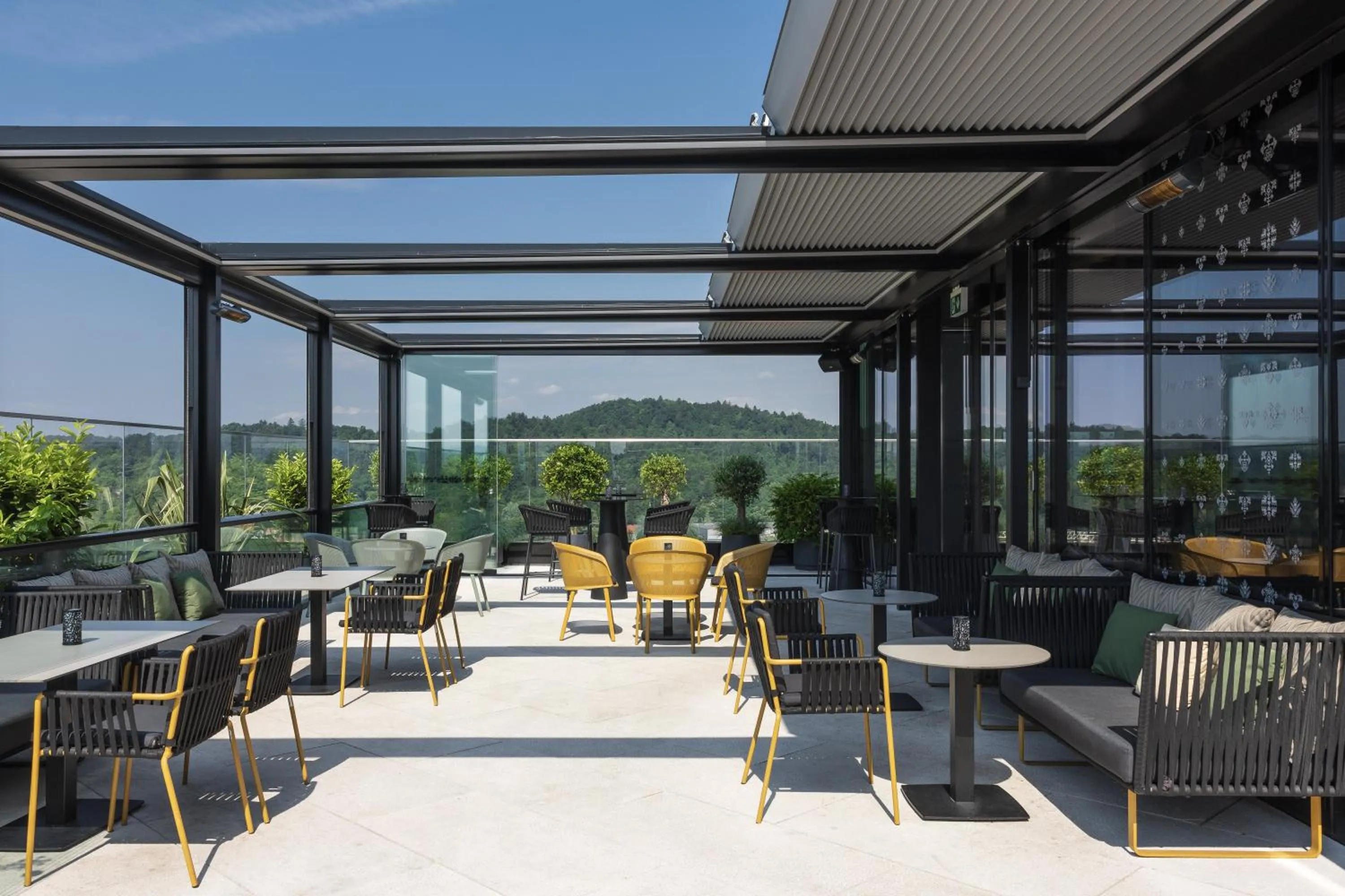 Balcony/Terrace in InterContinental - Ljubljana by IHG