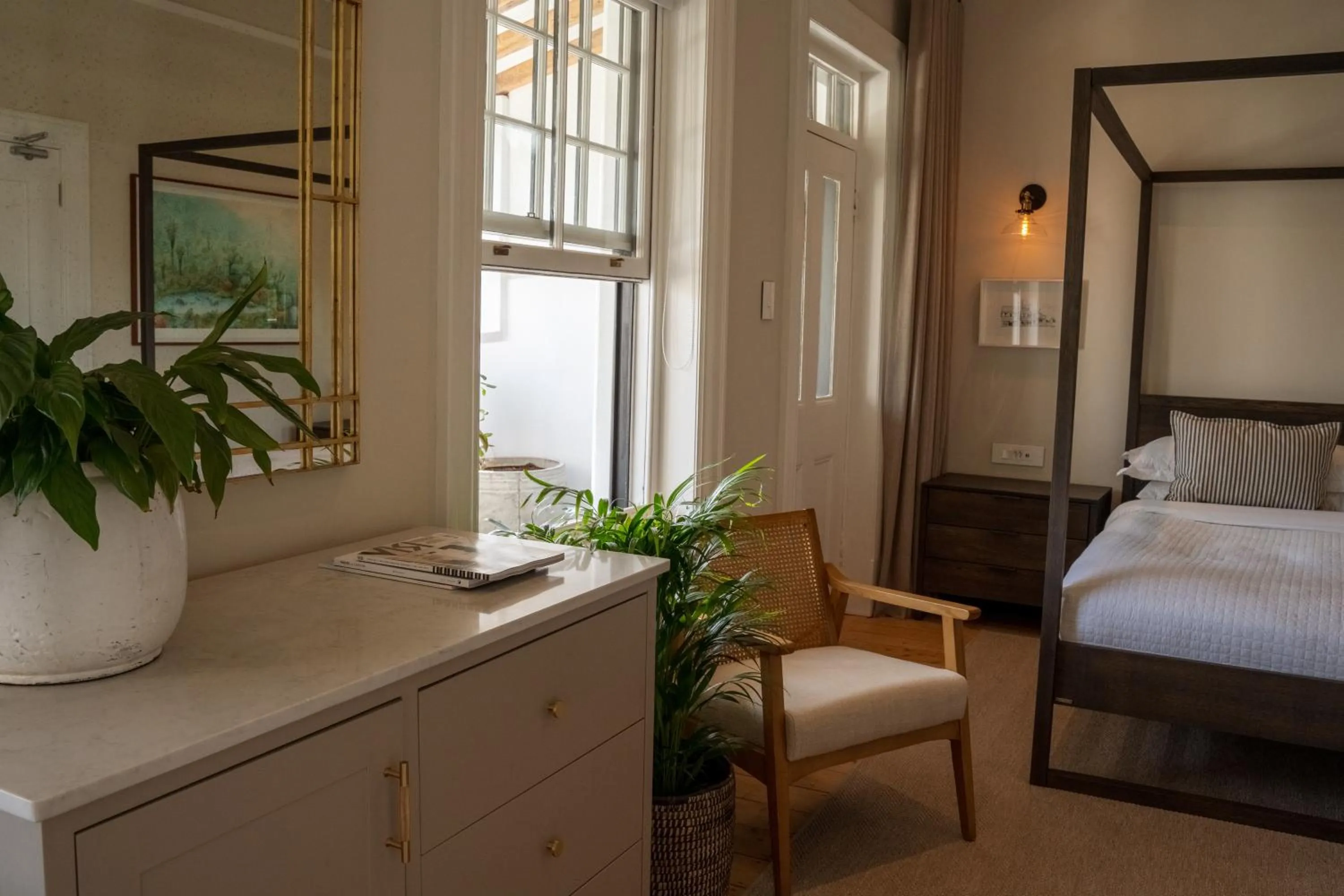 Bedroom, Bed in One Kensington Boutique Hotel