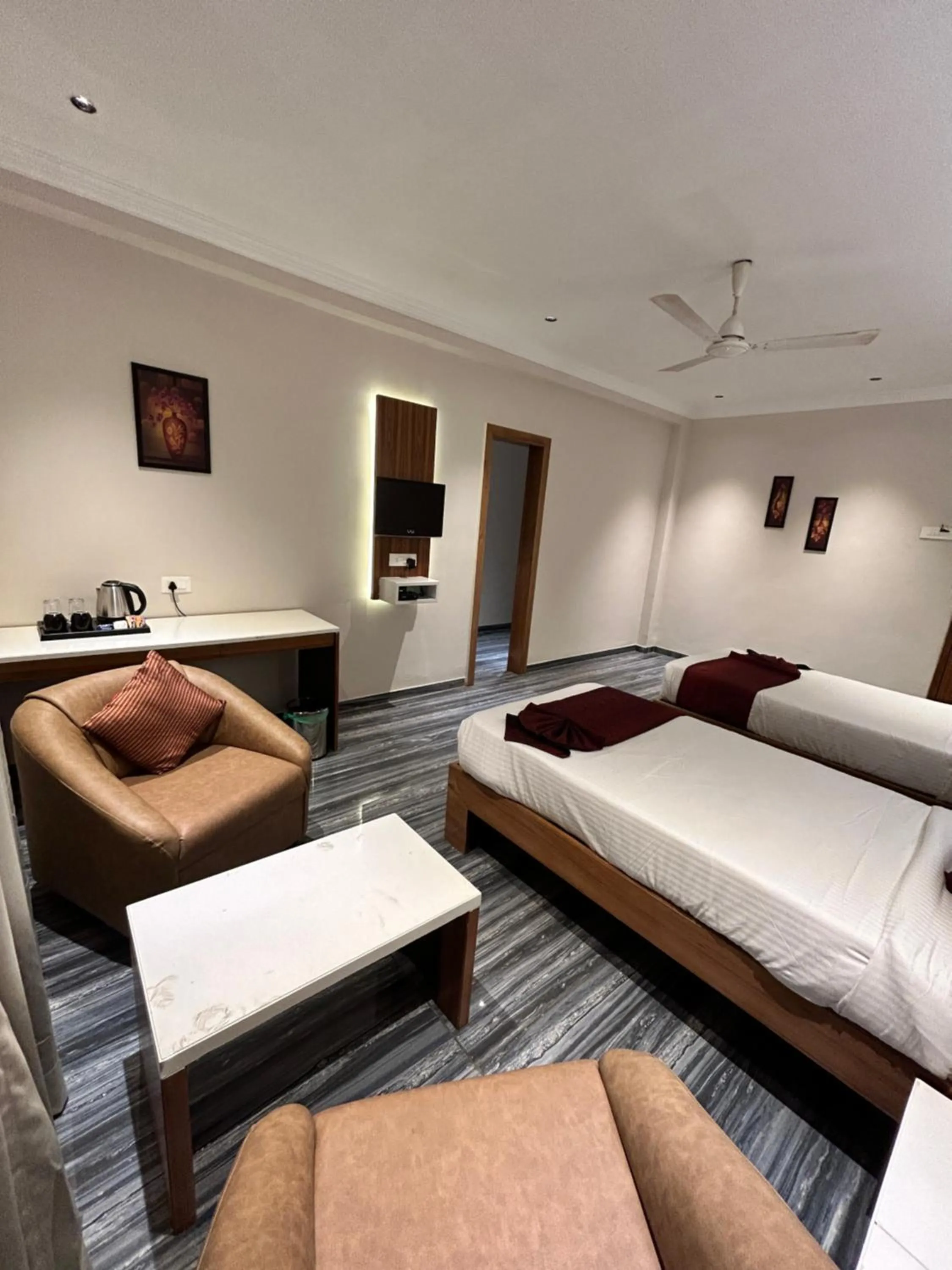 Photo of the whole room, Bed in Alba Premier Kolhapur