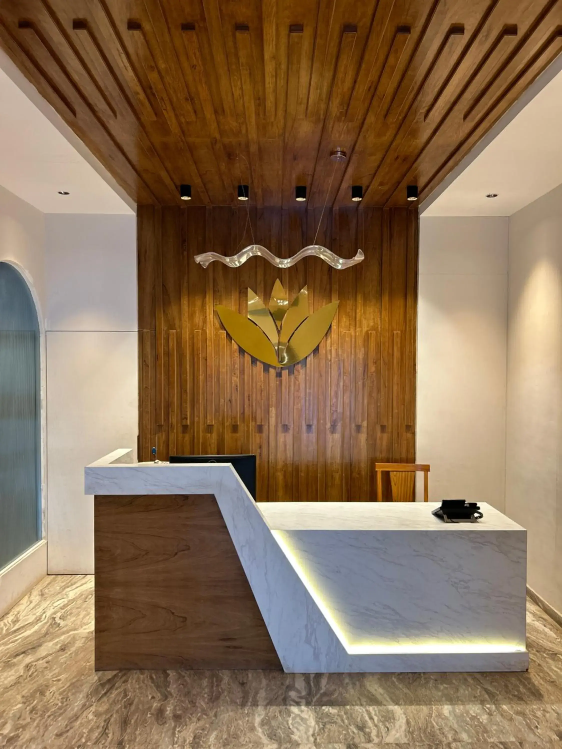 Lobby or reception in Alba Premier Kolhapur Lobby or reception in Alba Premier Kolhapur