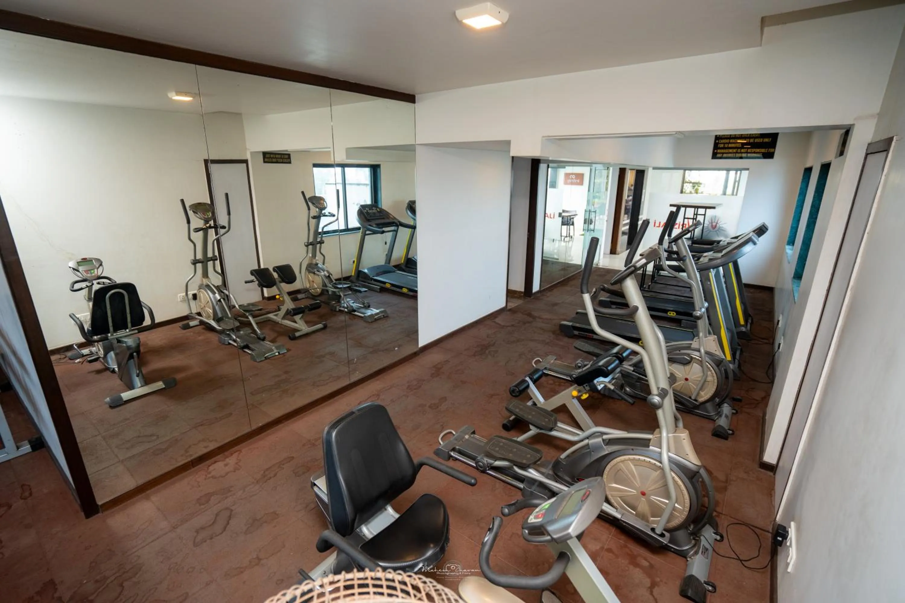 Fitness centre/facilities in Hotel Vrishali Executive