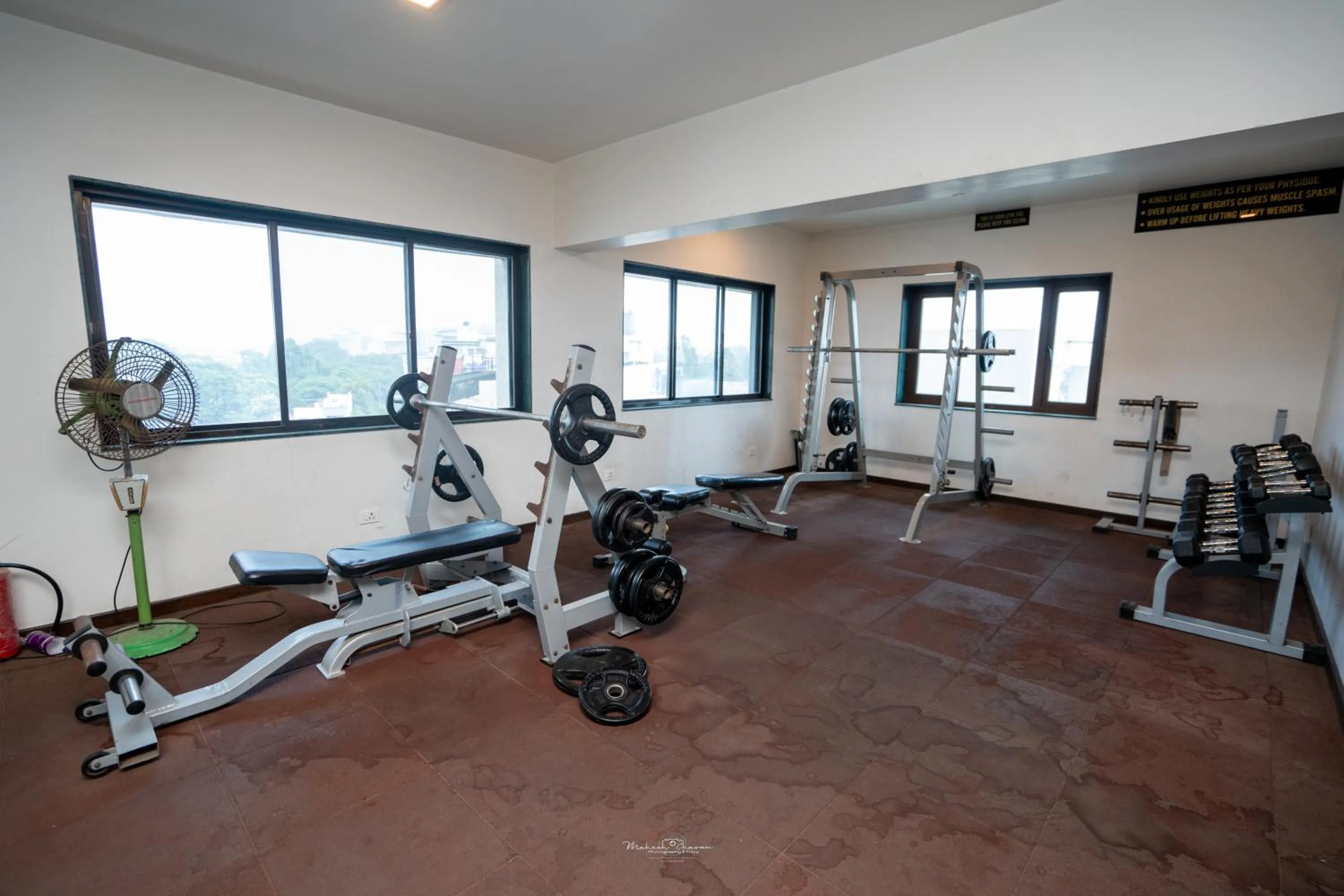 Fitness centre/facilities in Hotel Vrishali Executive