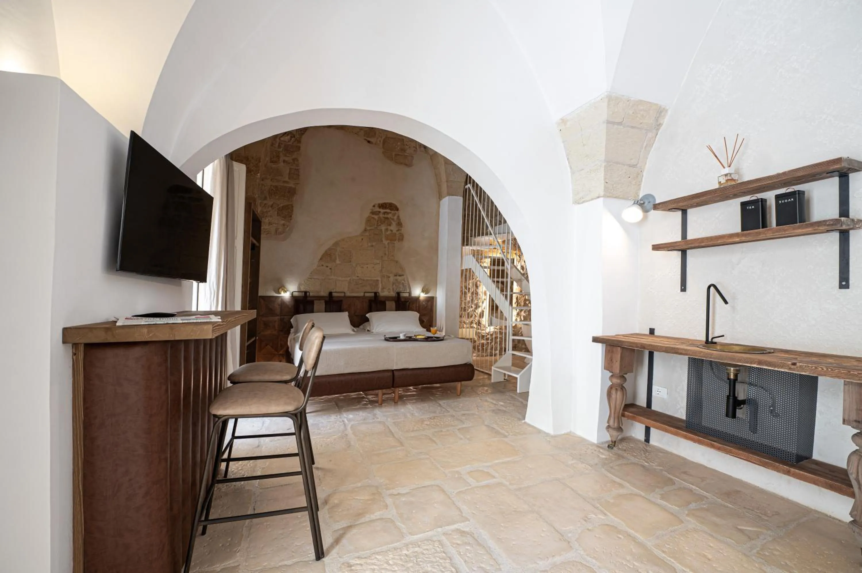 Facade/entrance in Palazzo Sant'Anna Lecce