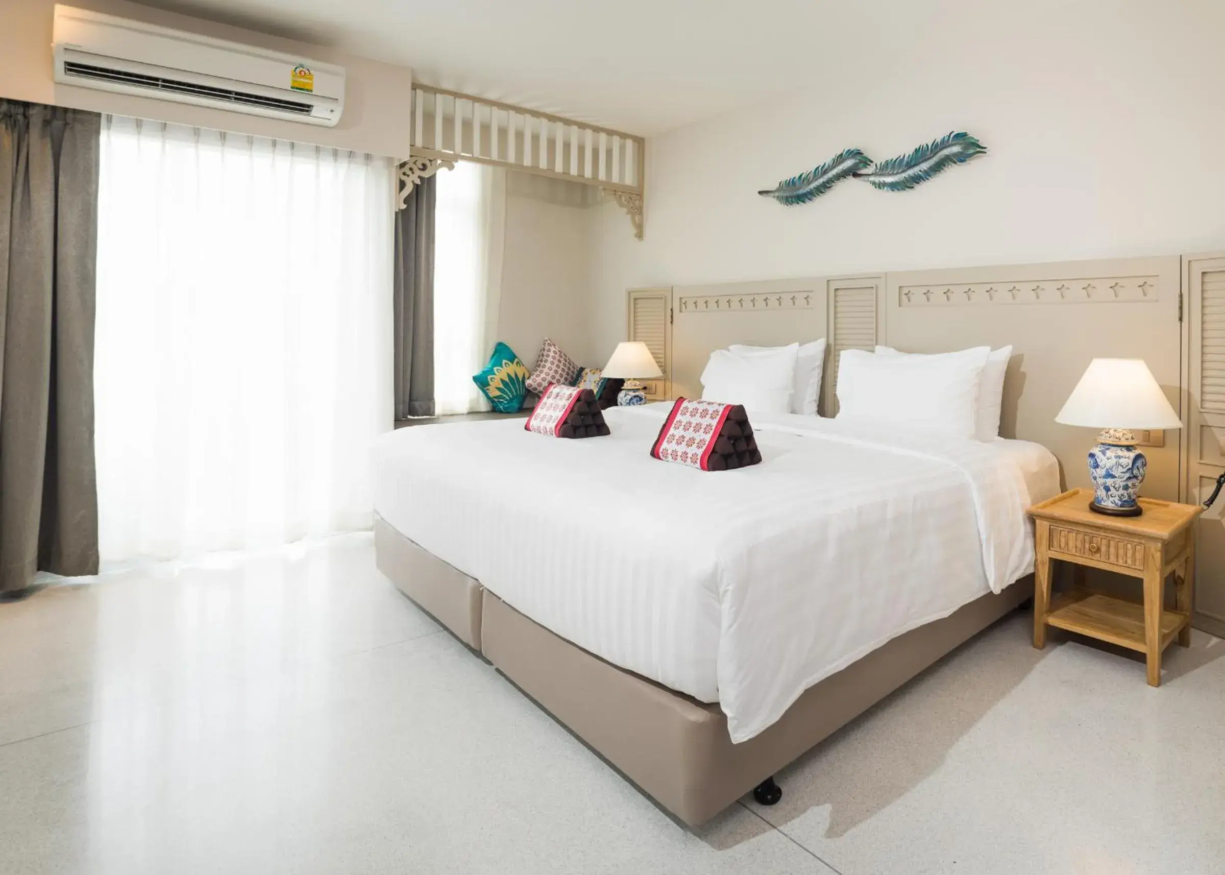 Living room, Bed in Panphuree Residence - SHA Extra Plus Living room, Bed in Panphuree Residence - SHA Extra Plus