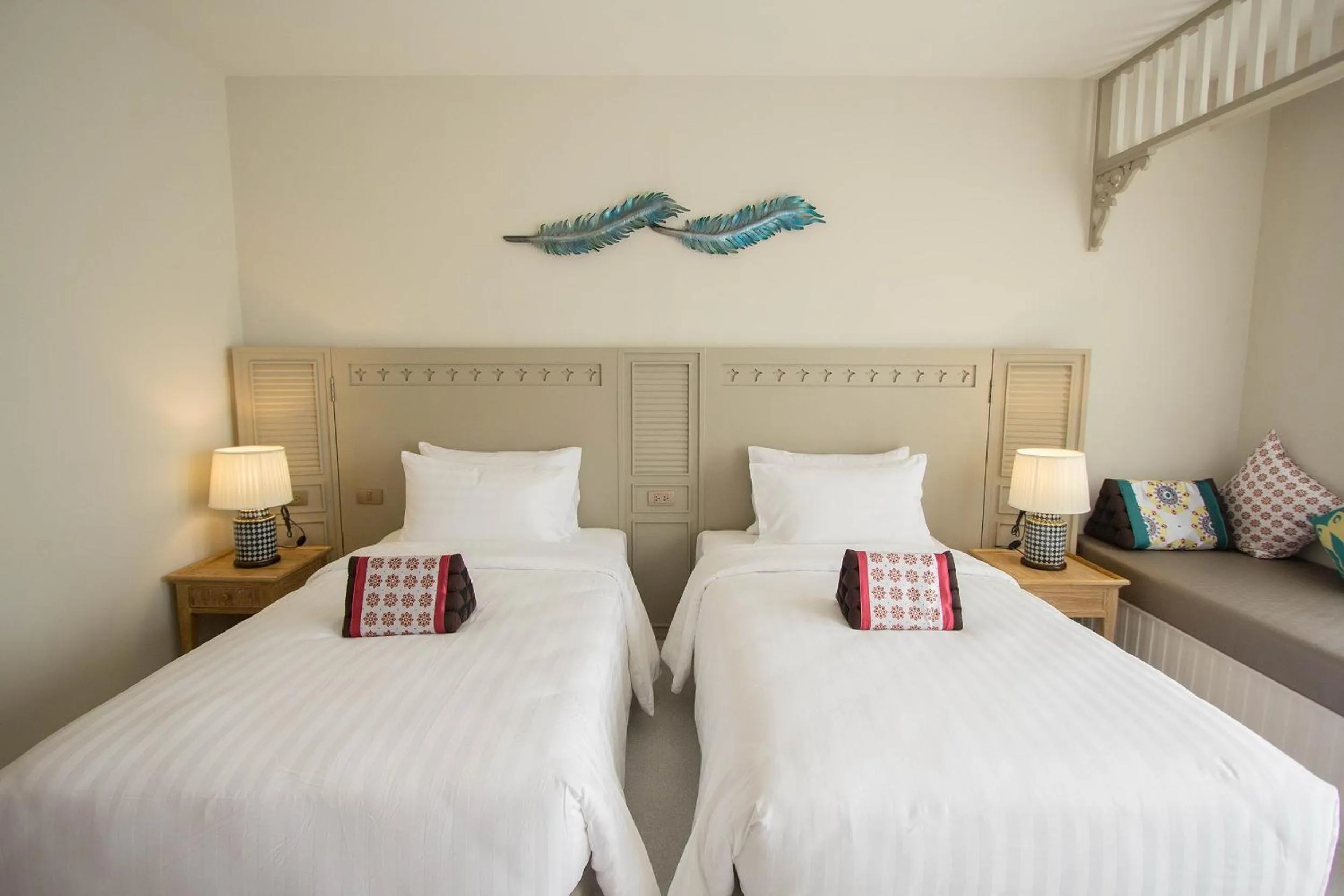 Bed in Panphuree Residence - SHA Extra Plus