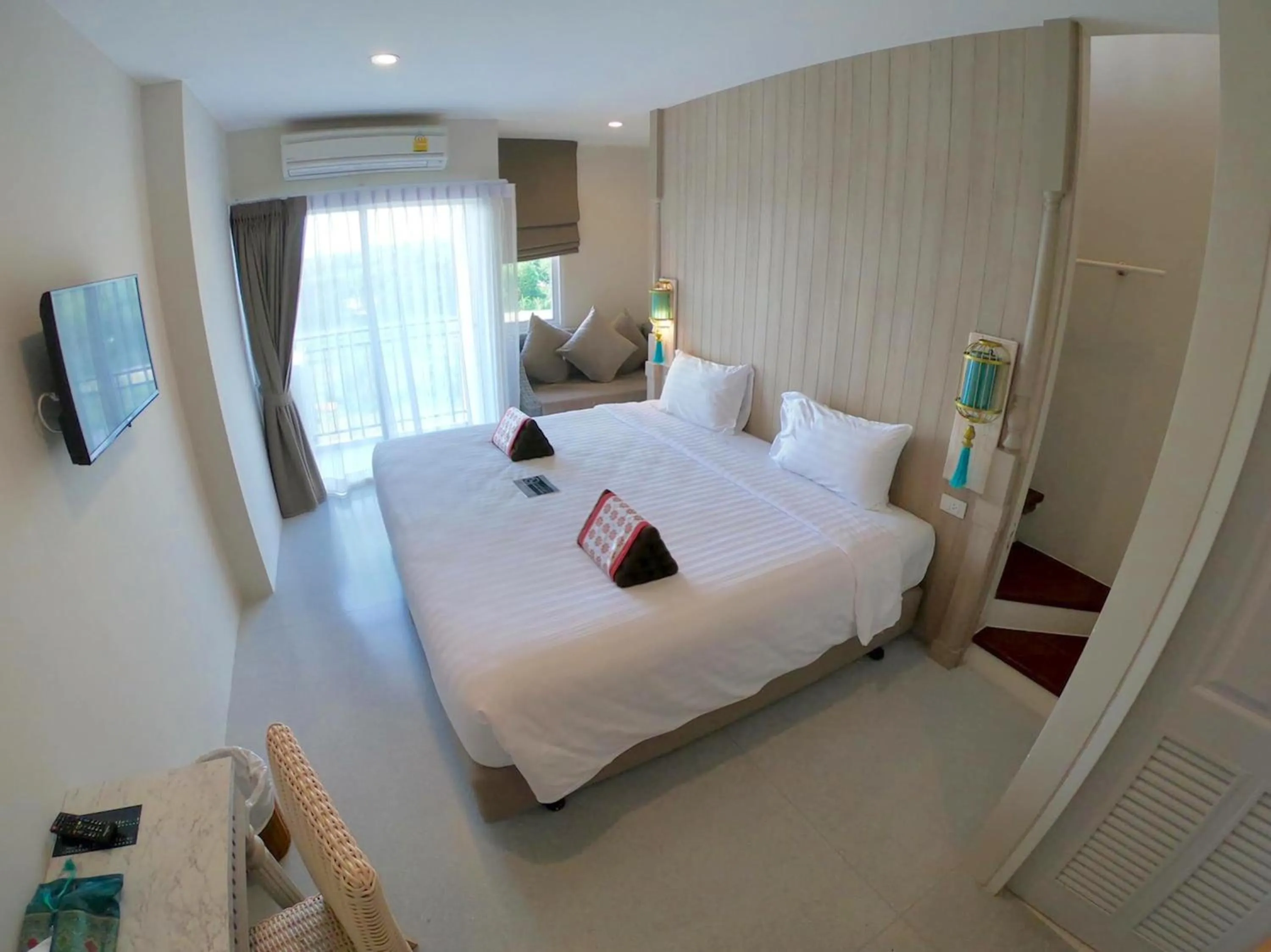 Bedroom, Bed in Panphuree Residence - SHA Extra Plus