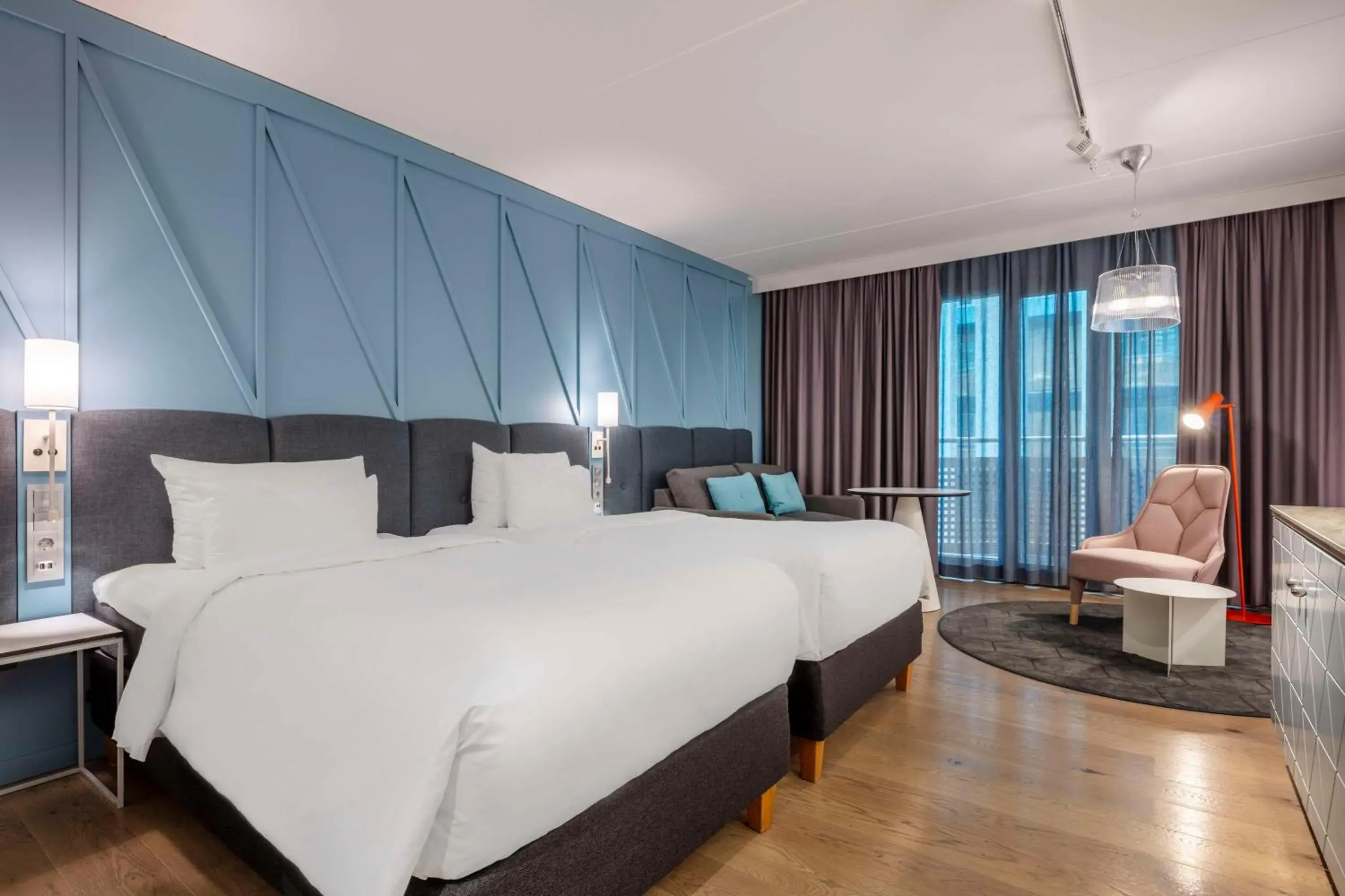 Bedroom, Bed in Radisson Blu Scandinavia Hotel, Göteborg Bedroom, Bed in Radisson Blu Scandinavia Hotel, Göteborg